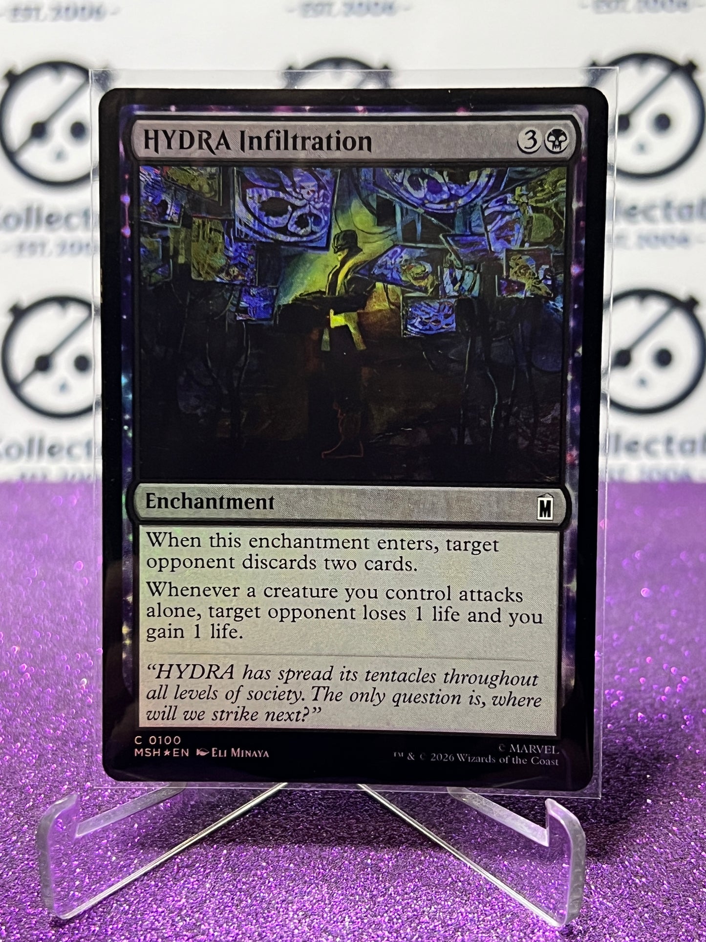2026 MAGIC THE GATHERING / MARVEL SUPER HEROES HYDRA INFILTRATION # C 0100 FOIL CARD