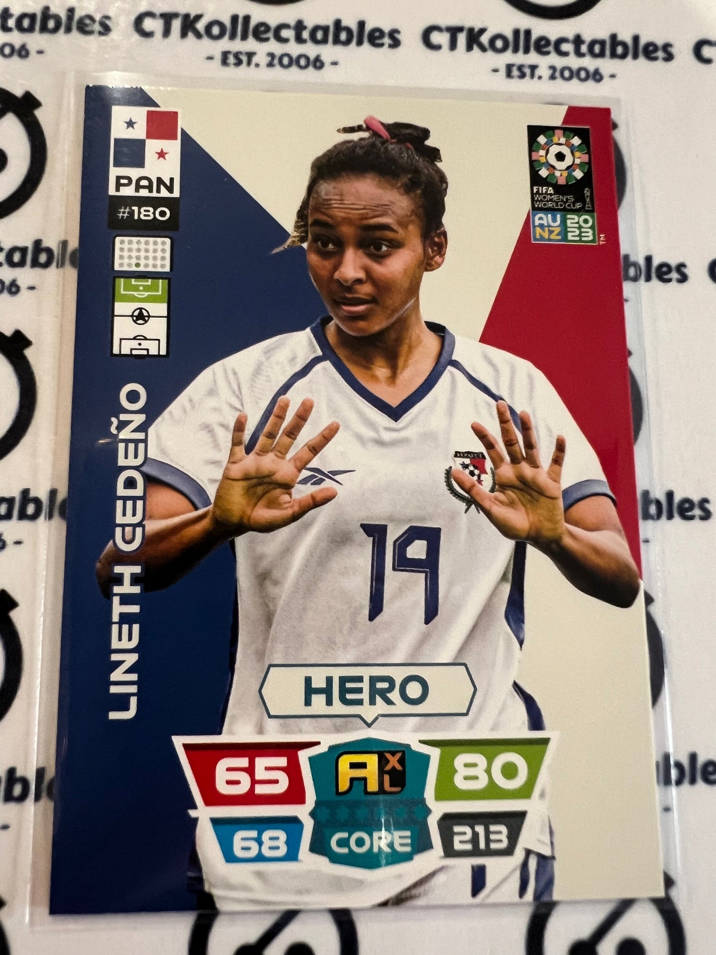 2023 FIFA WWC Adrenalyn Base Card #180 Lineth Cedeno PAN