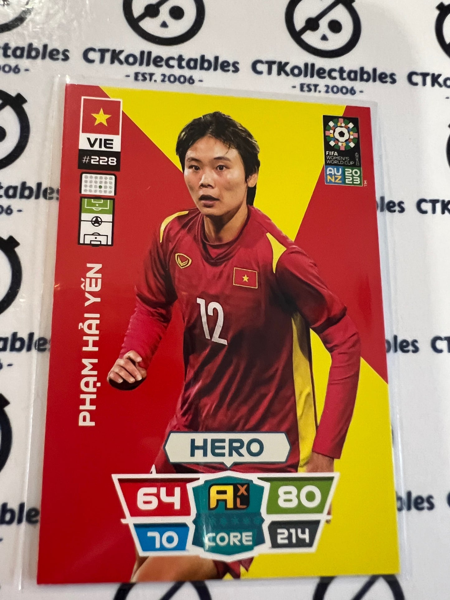 2023 FIFA WWC Adrenalyn Base Card #228 Pham Hai Yen VIE