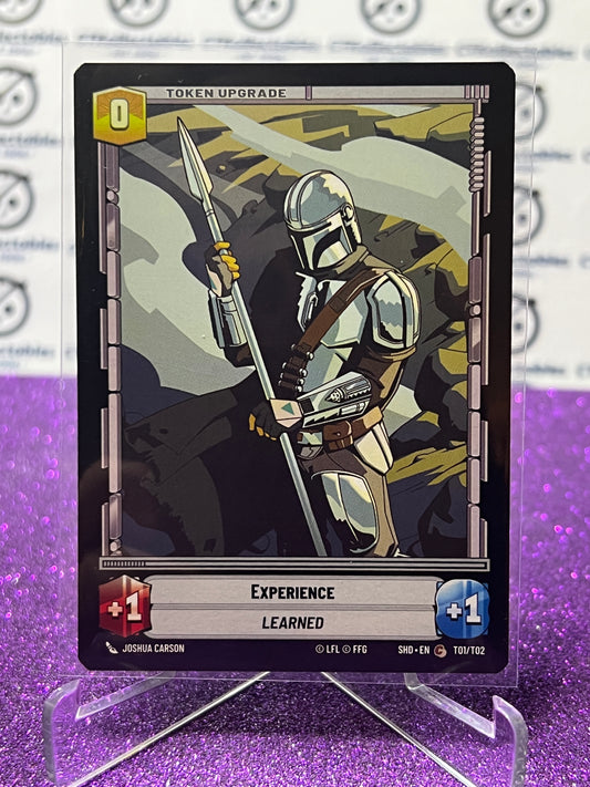 2024 STAR WARS UNLIMITED SPICE MINES # 024/262 TOKEN UPGRADE NON-FOIL CARD