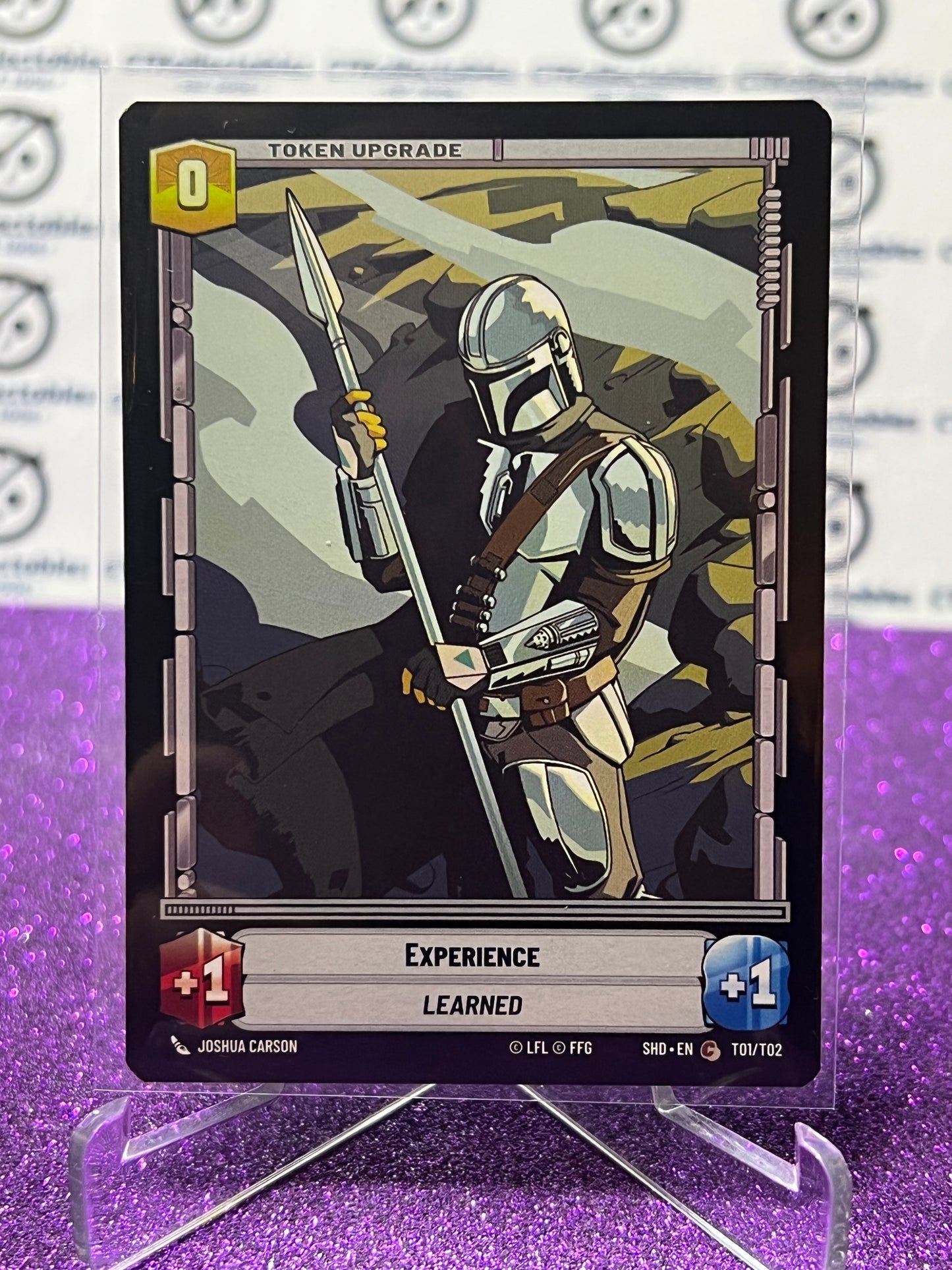 2024 STAR WARS UNLIMITED SPICE MINES # 024/262 TOKEN UPGRADE NON-FOIL CARD