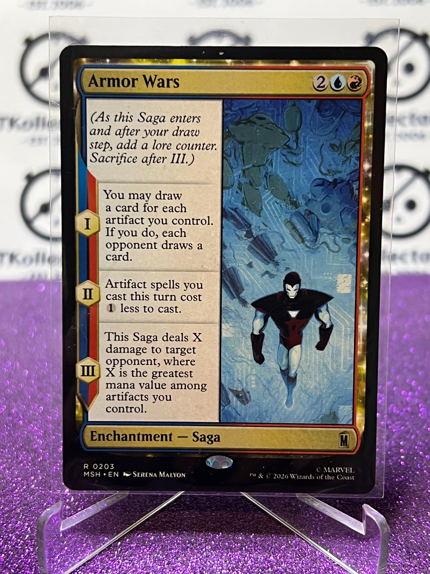 2026 MAGIC THE GATHERING / MARVEL SUPER HEROES ARMOUR WARS # R 0203 NON-FOIL CARD