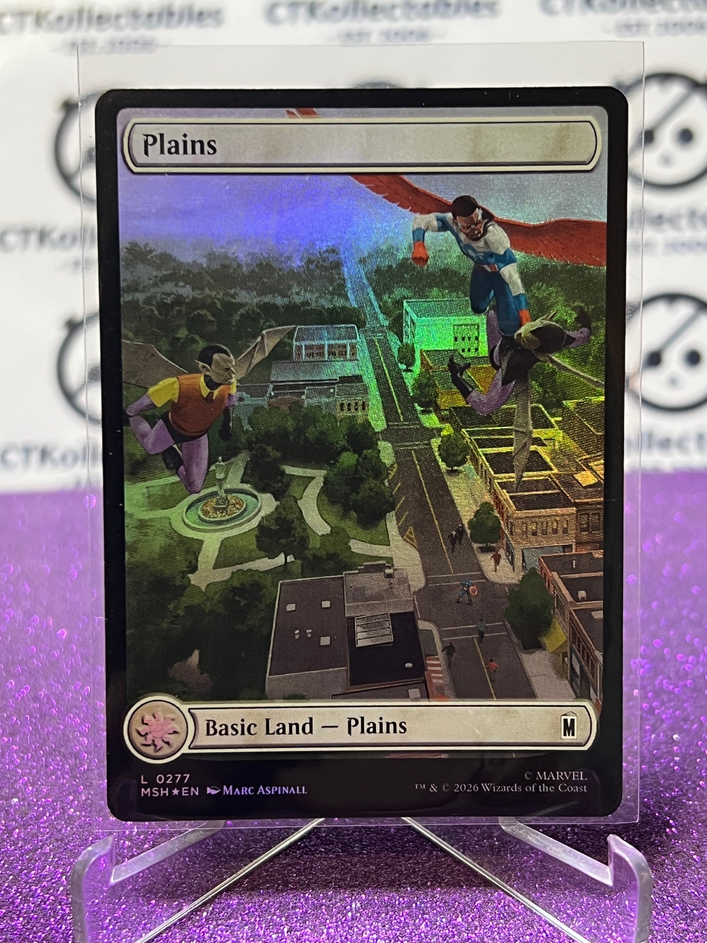 2026 MAGIC THE GATHERING / MARVEL SUPER HEROES PLAINS # L 0277 FOIL CARD