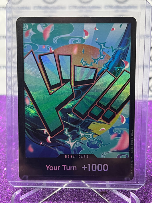2024 ONE PIECE THE BEST DON!! CARD ALT ART YAMATO FOIL ENGLISH TRADING GAME CARD