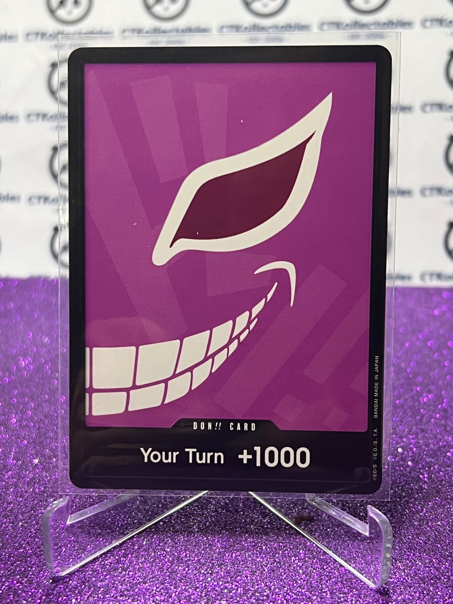 2024 ONE PIECE THE BEST DON!! CARD ALT ART DOFLAMINGO  ENGLISH TRADING GAME CARD