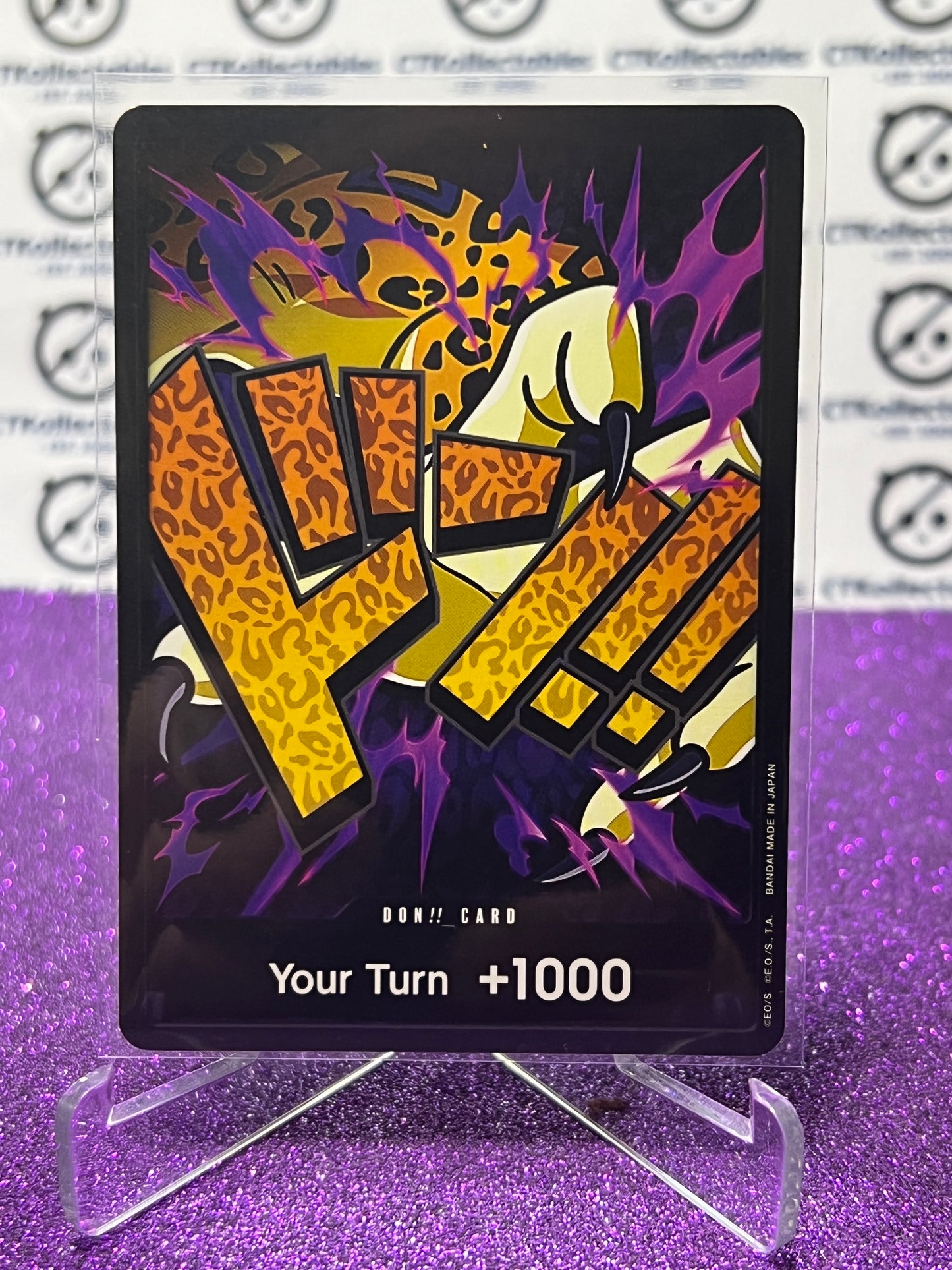 2024 ONE PIECE THE BEST DON!! CARD ALT ART LUCCI ENGLISH TRADING GAME CARD