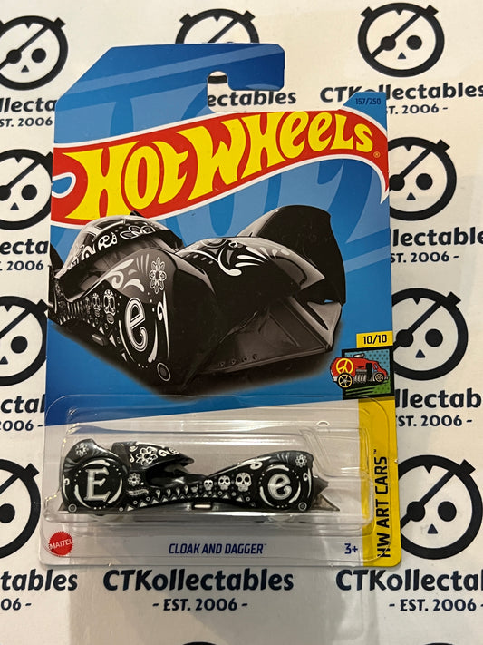HOT WHEELS MATTEL CLOCK AND DAGGER 157/250 HW ART CARS 10/10 - 2021