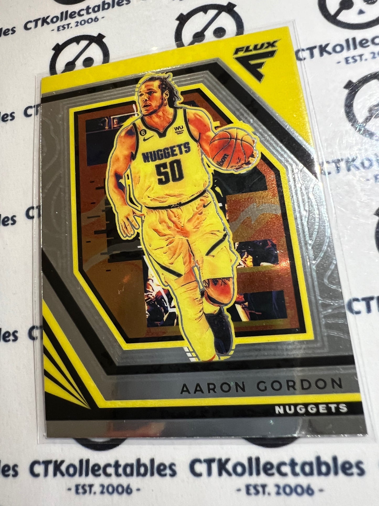 2022-23 NBA Panini FLUX BASE CARD aaron Gordon # 4 Nuggets