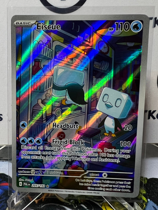 2023 EISCUE ALT ART ILLUSTRATION RARE #205/193 SCARLET & VIOLET PALDEA EVOLVED POKEMON CARD