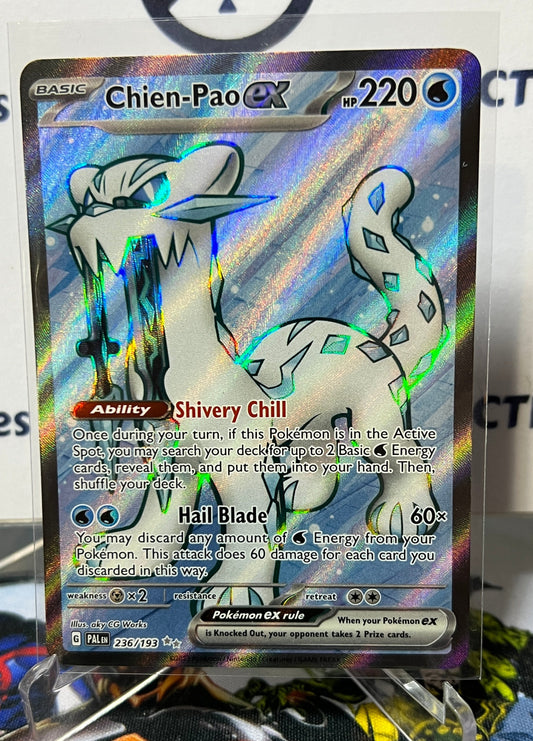 2023 CHIEN-PAO EX ULTRA RARE #236/193 SCARLET & VIOLET PALDEA EVOLVED POKEMON CARD