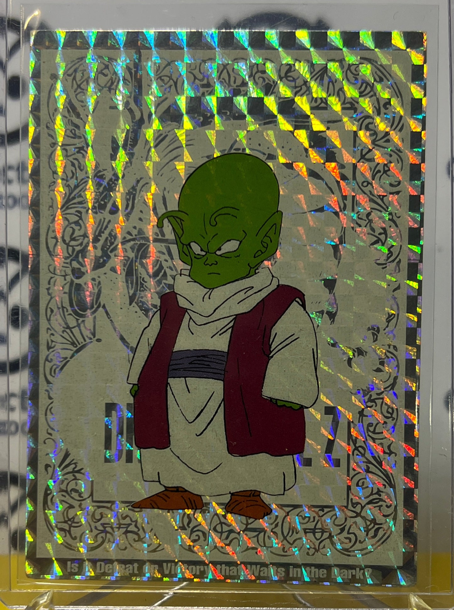 1998 DBZ DENDE # G6 SILVER PRIZM DRAGON BALL Z CARD