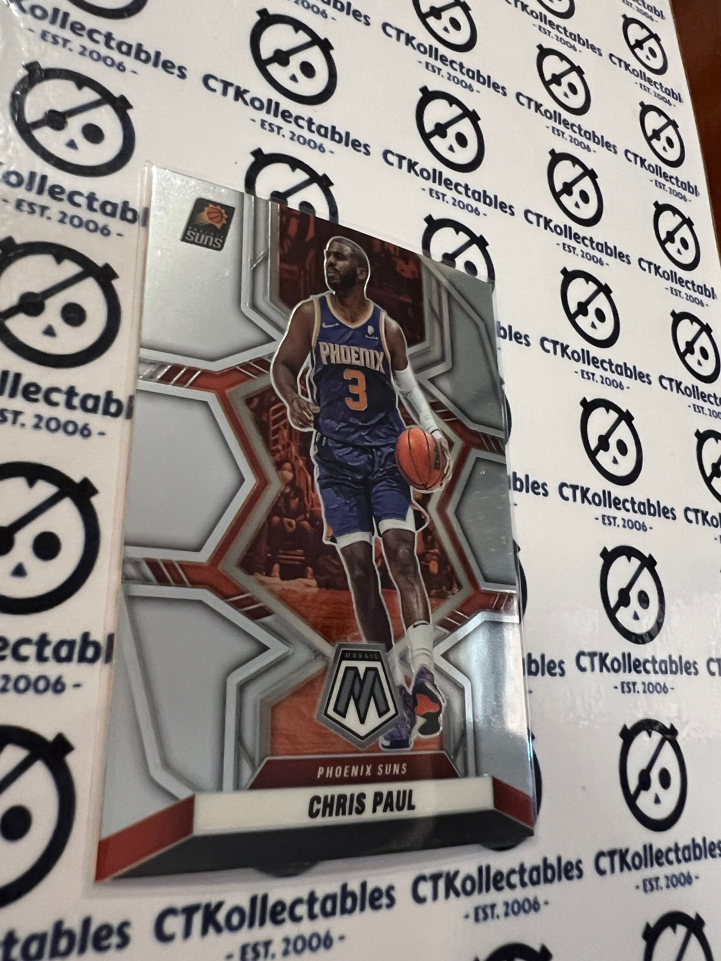 2021-22 NBA Mosaic Base #118 Chris Paul Suns