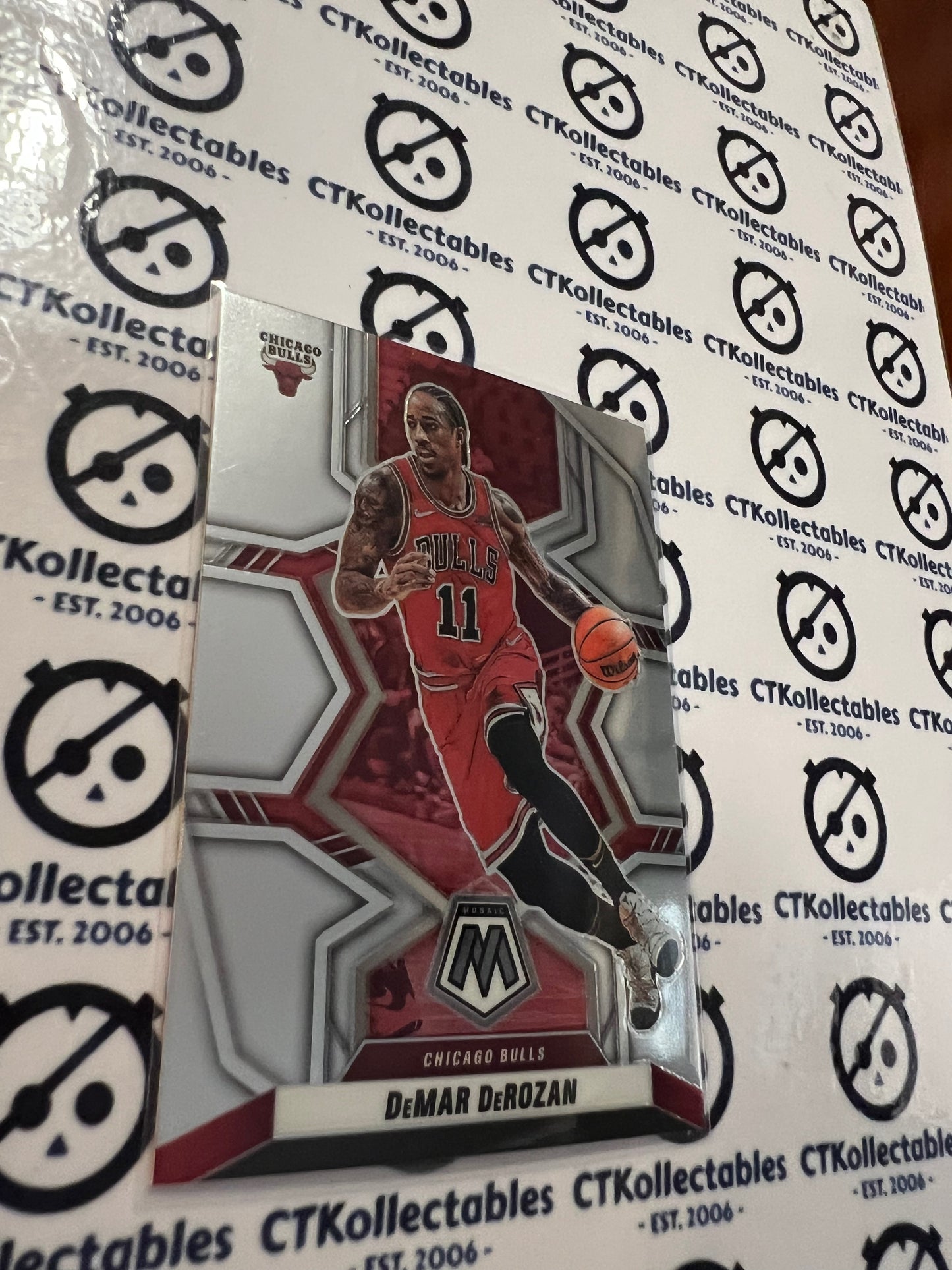 2021-22 NBA Mosaic Base #164 DeMar DeRozan Bulls