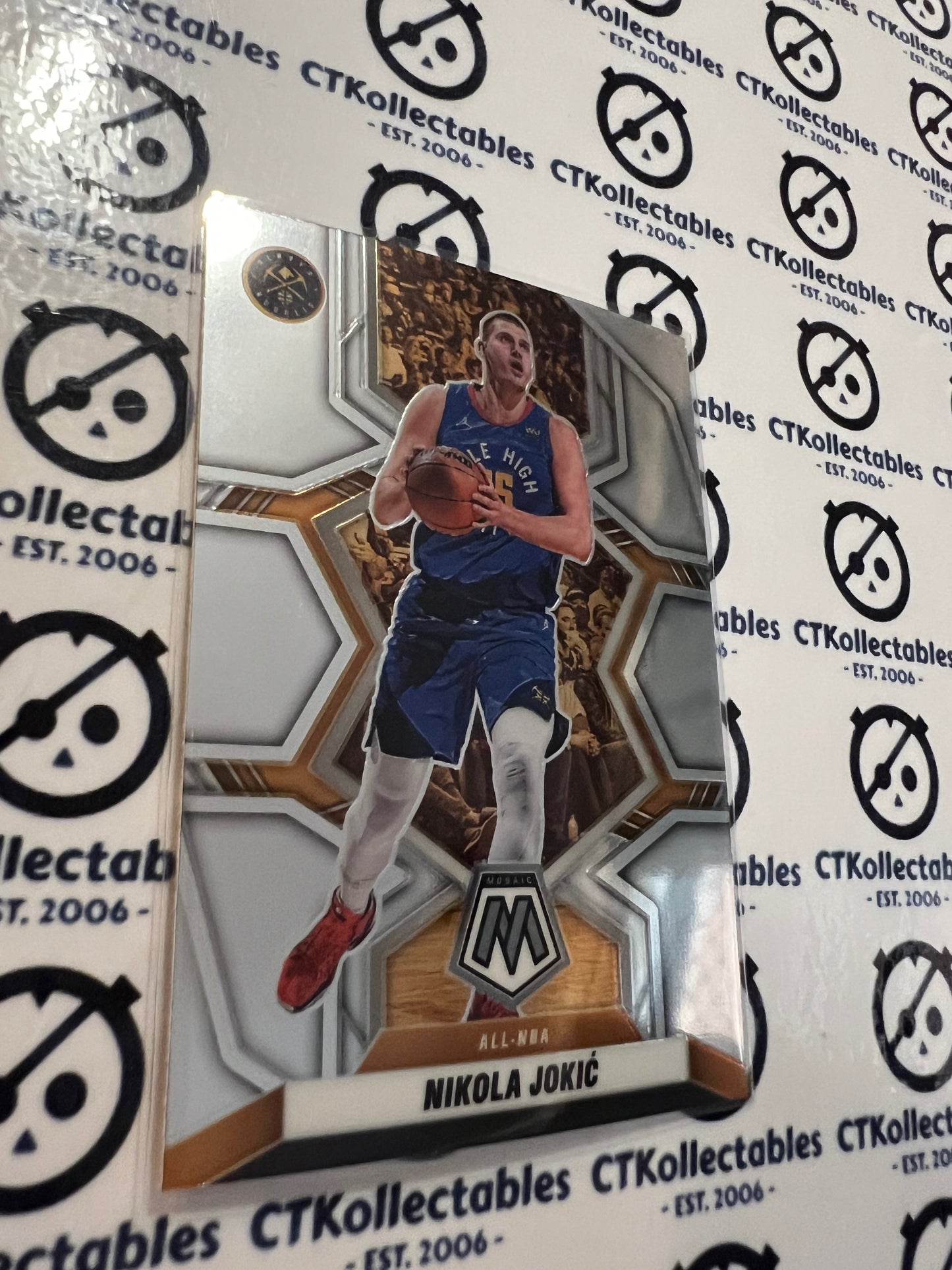 2021-22 NBA Mosaic Base All-NBA #283 Nikola Jovic Nuggets
