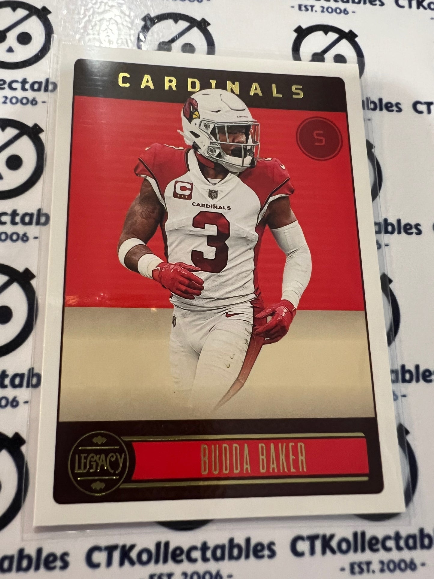 2023 NFL Panini Legacy Base #3 Budda Baker Cardinals