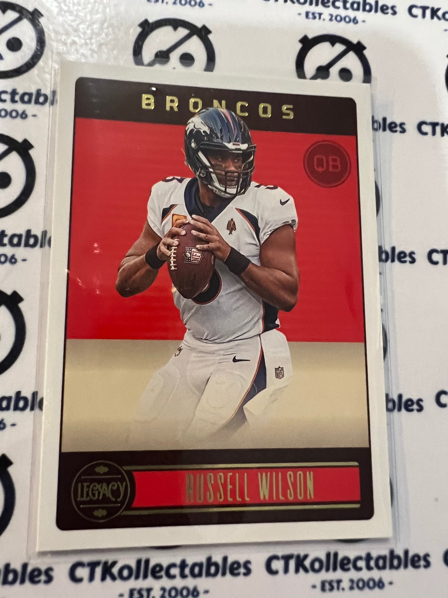2023 NFL Panini Legacy Base #28 Russell Wilson Broncos