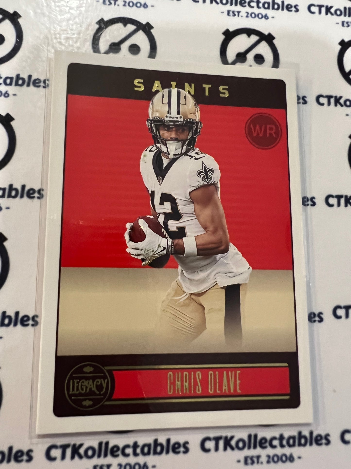 2023 NFL Panini Legacy Base #72 Chris Olave Saints