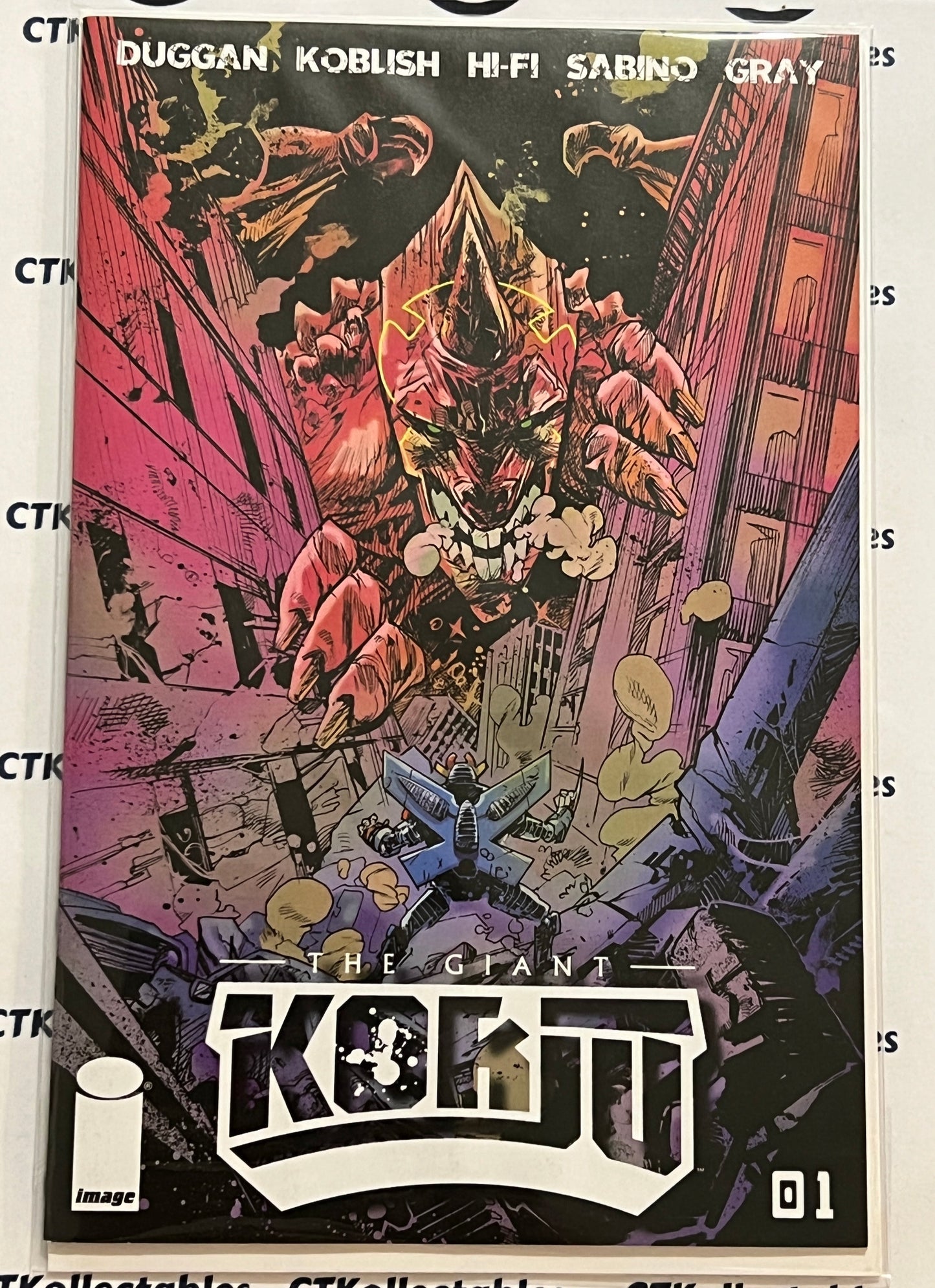 THE GIANT KOKJU # 1 VARIANT IMAGE COMIC BOOK 2023