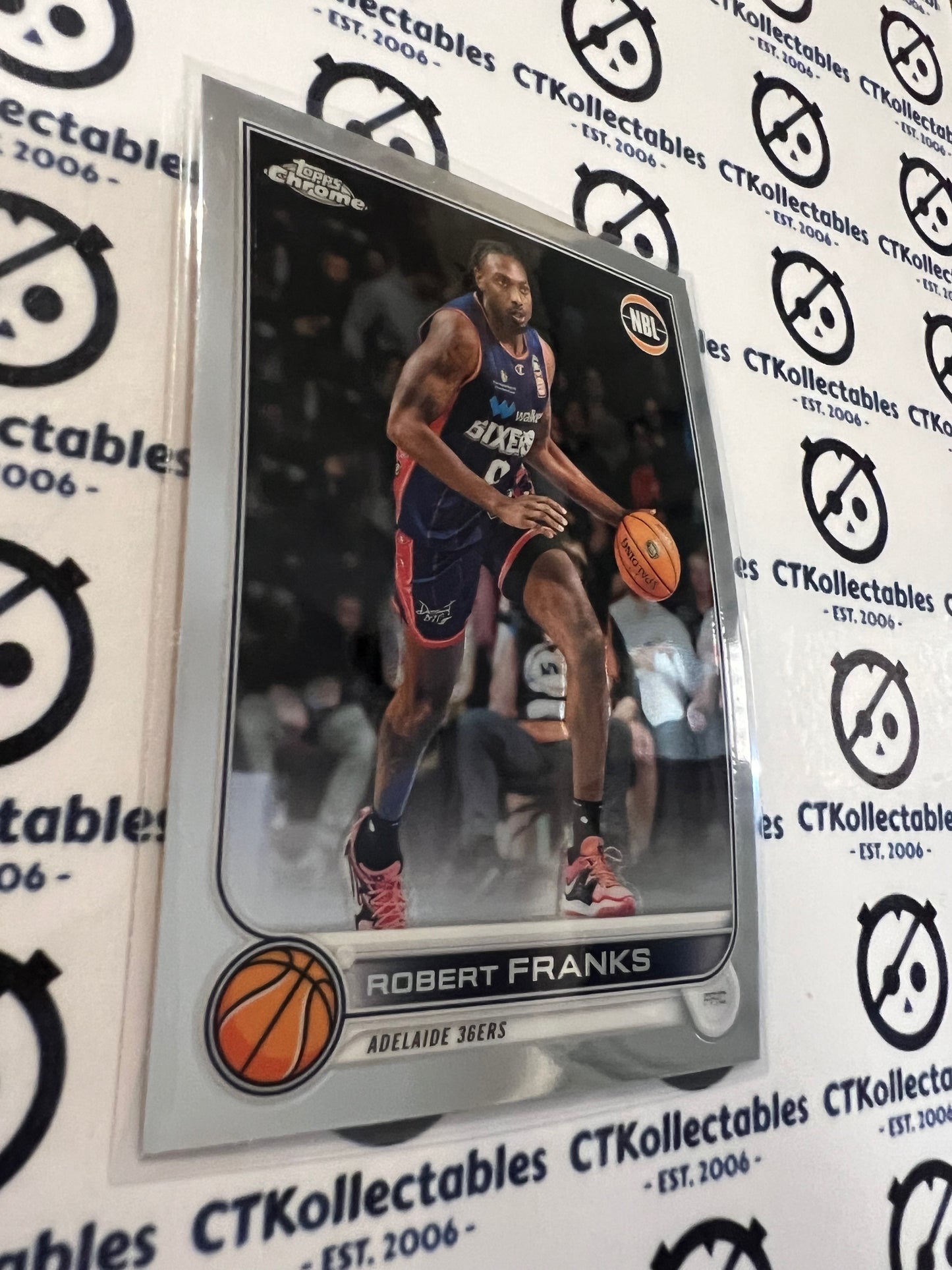 2022-23 Topps NBL Chrome Base #4 Robert Franks 36ERS