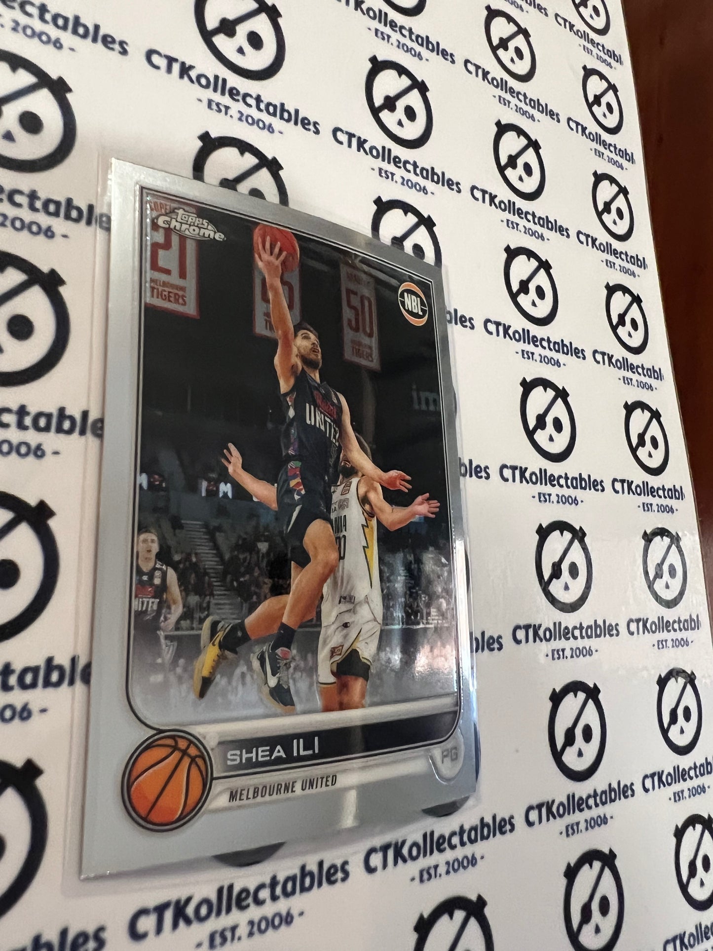 2022-23 Topps NBL Chrome Base #45 Shea ILI Melbourne United