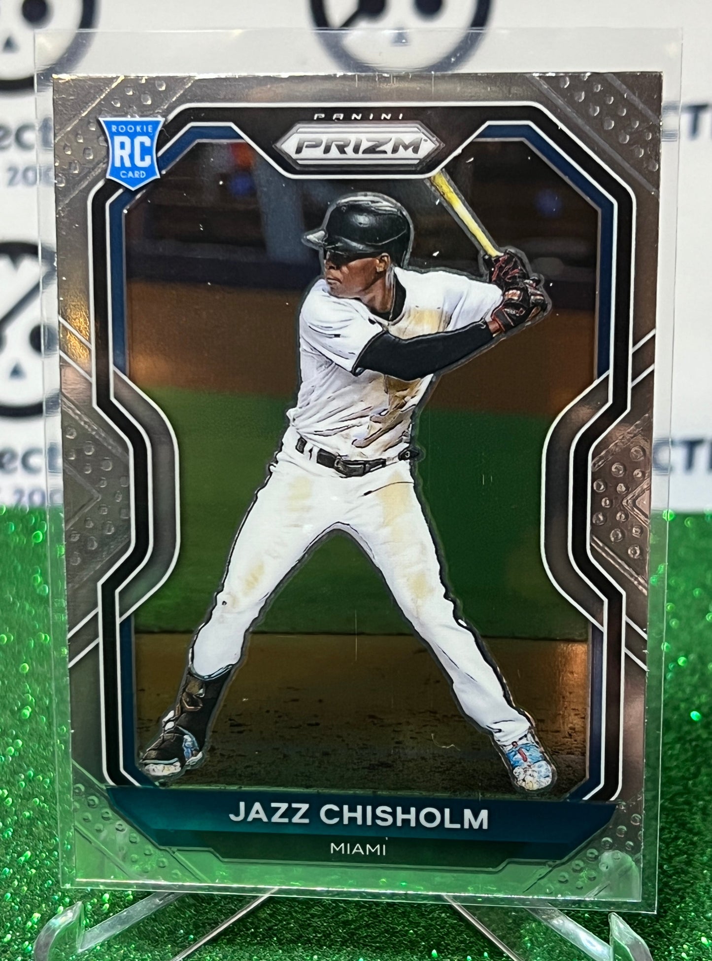 2021 PANINI PRIZM JAZZ CHISHOLM # 136 ROOKIE MIAMI MARLINS BASEBALL