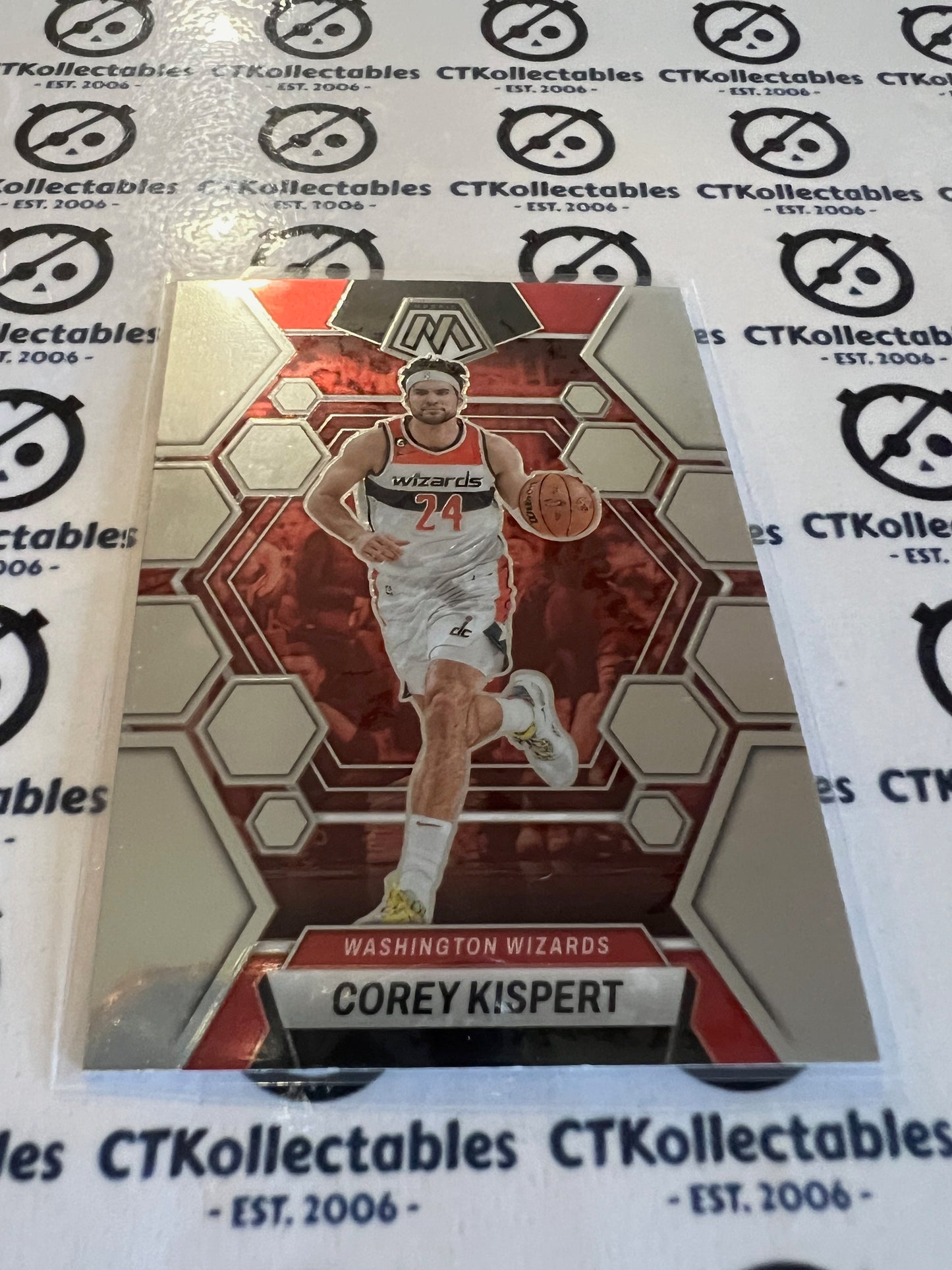 2022-23 Panini NBA Mosaic Base #75 Corey kispert Wizards