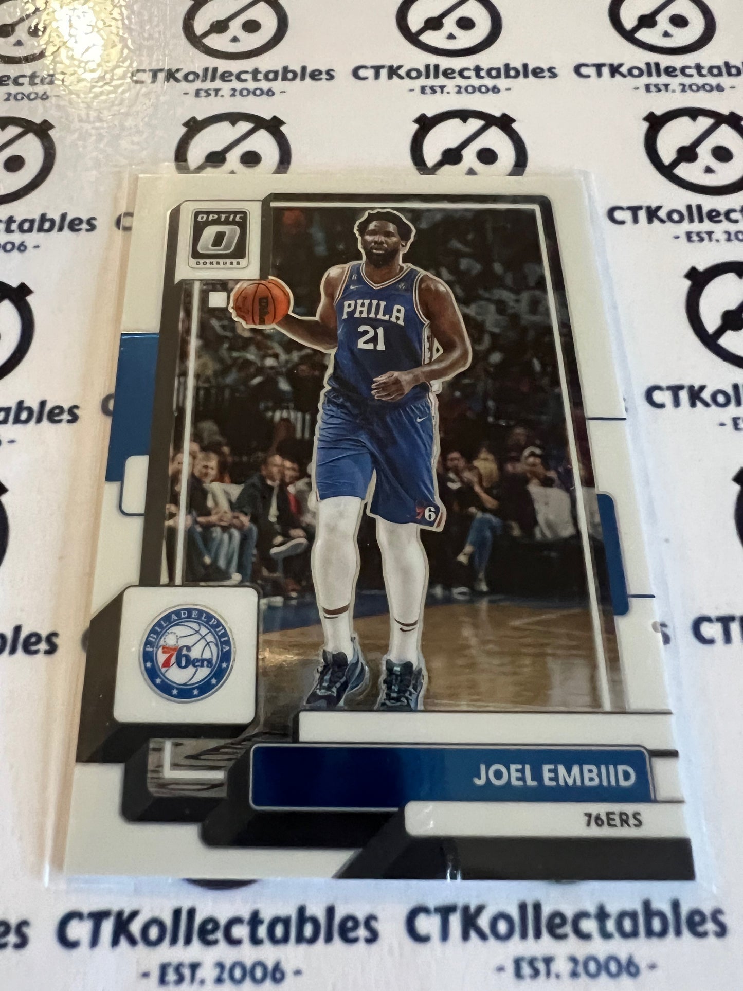 2022-23 NBA Optic Base # 27 Joel Embid 76ERS