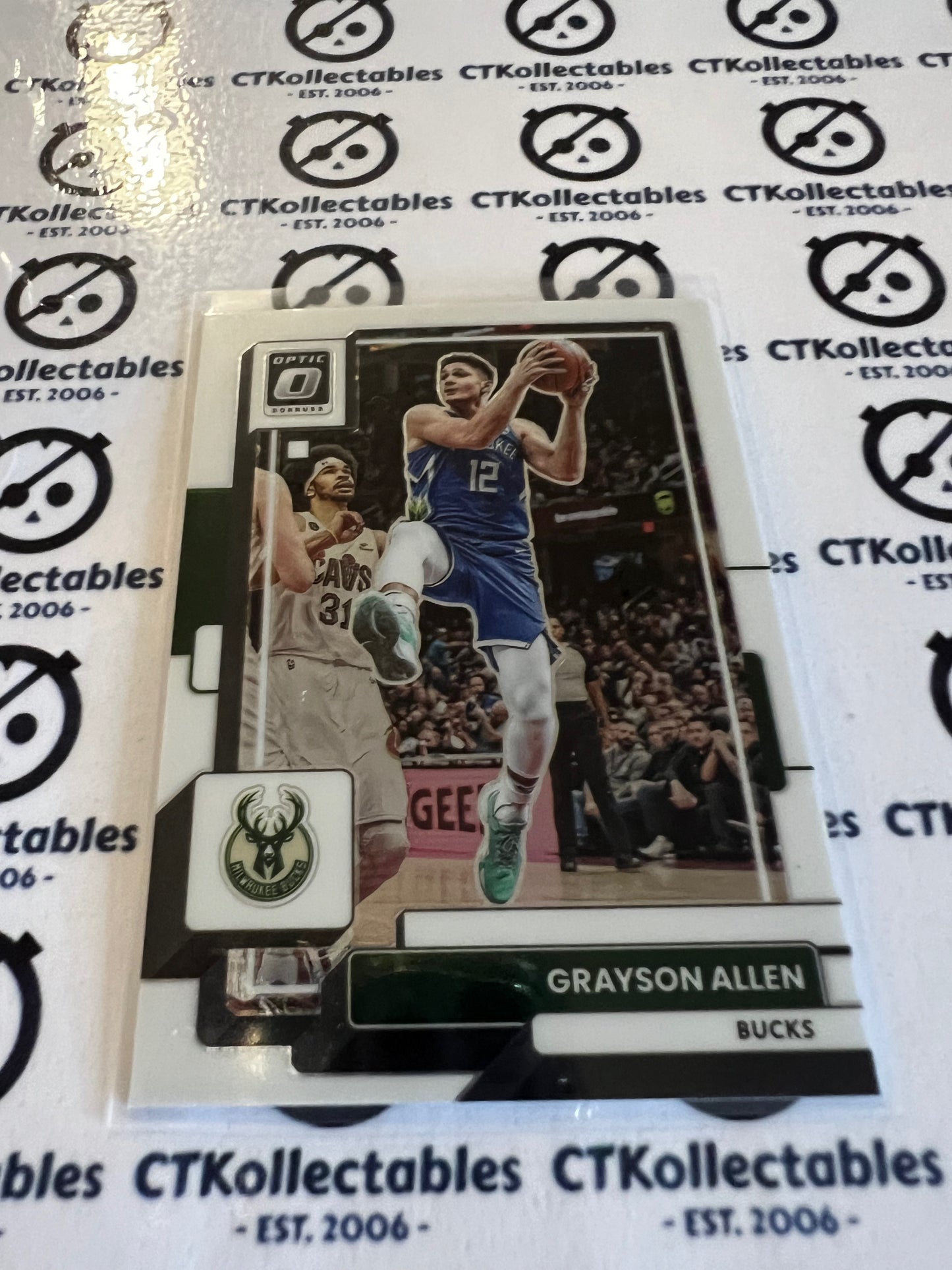 2022-23 NBA Optic Base # 83 Grayson Allen Bucks