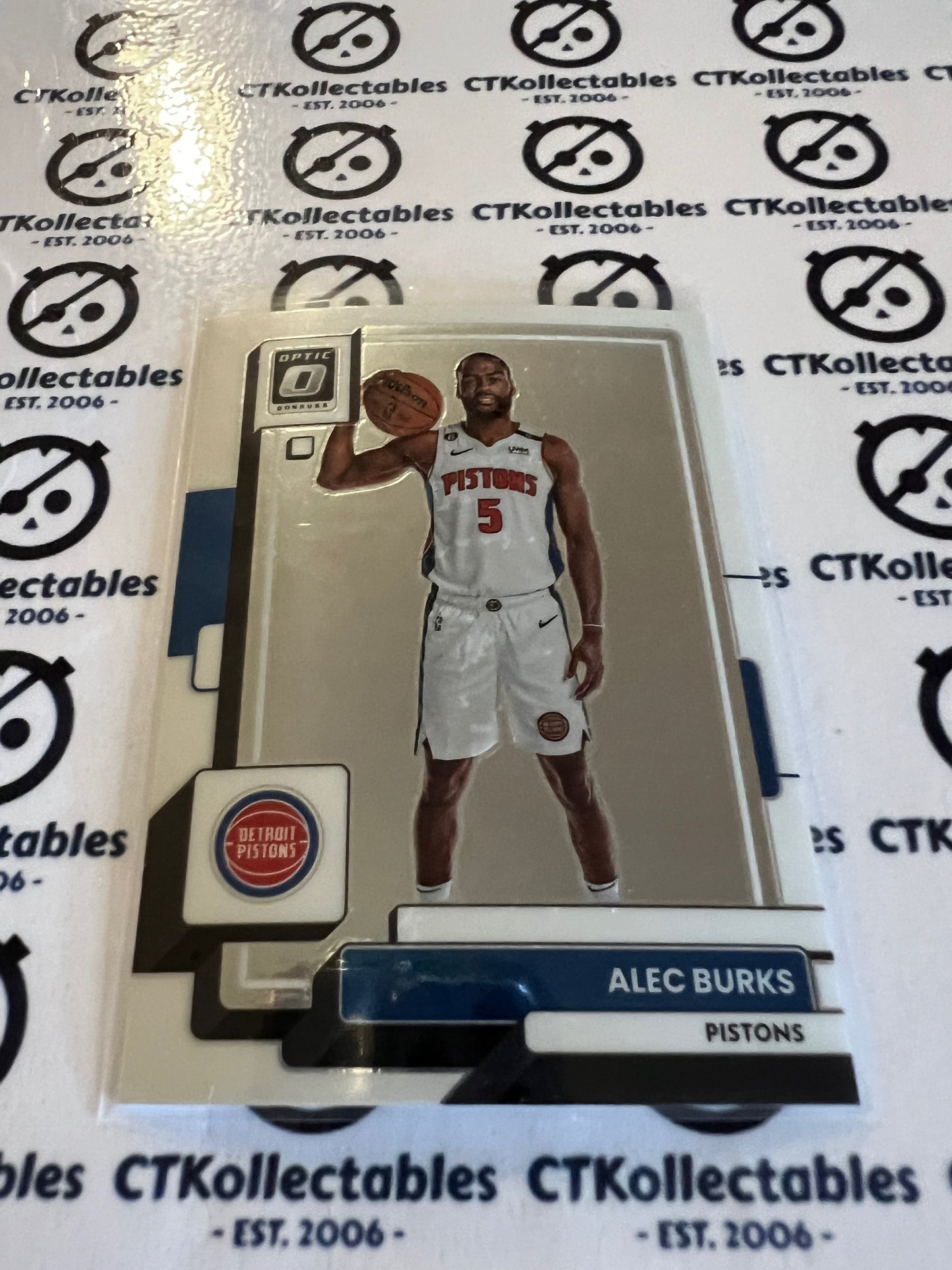2022-23 NBA Optic Base # 104 Alec Burks Pistons