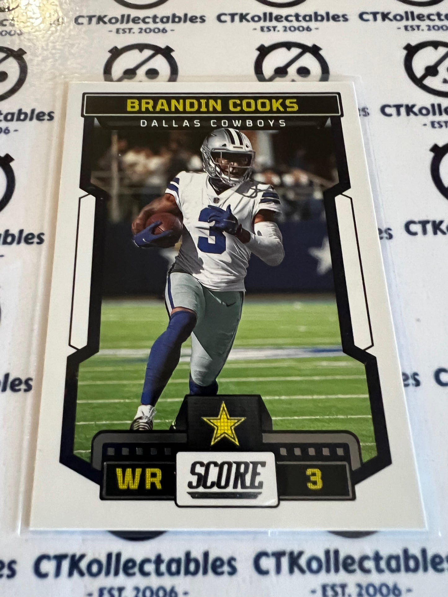 2023 NFL Panini Score Base #3 Brandin Cooks Dallas Cowboys