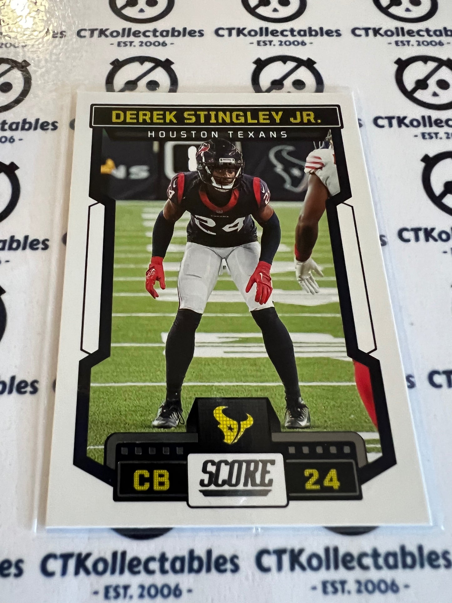 2023 NFL Panini Score Base #4 Derek Stingley JR.Texans