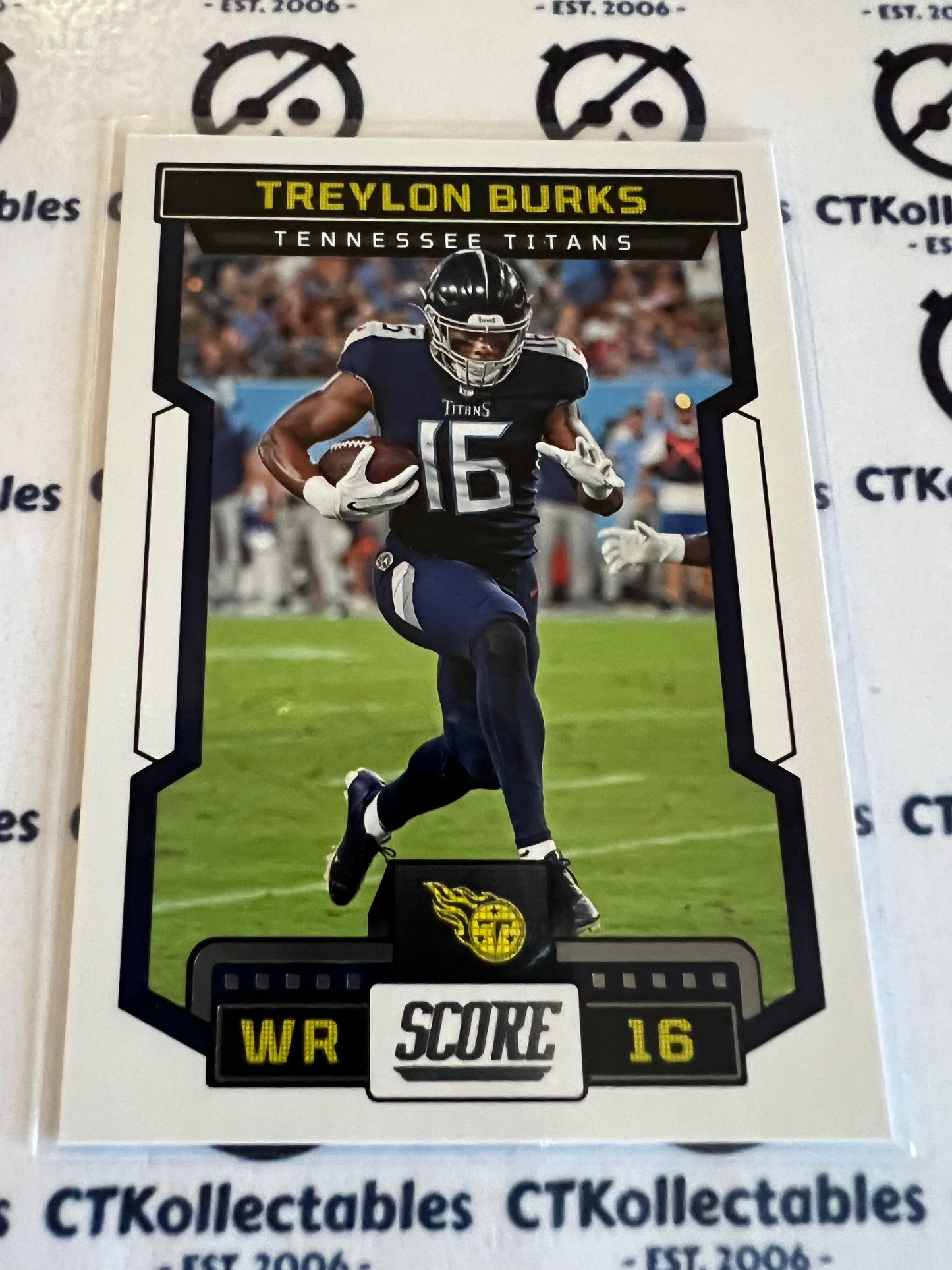2023 NFL Panini Score Base #30 Treylon Burks Titans