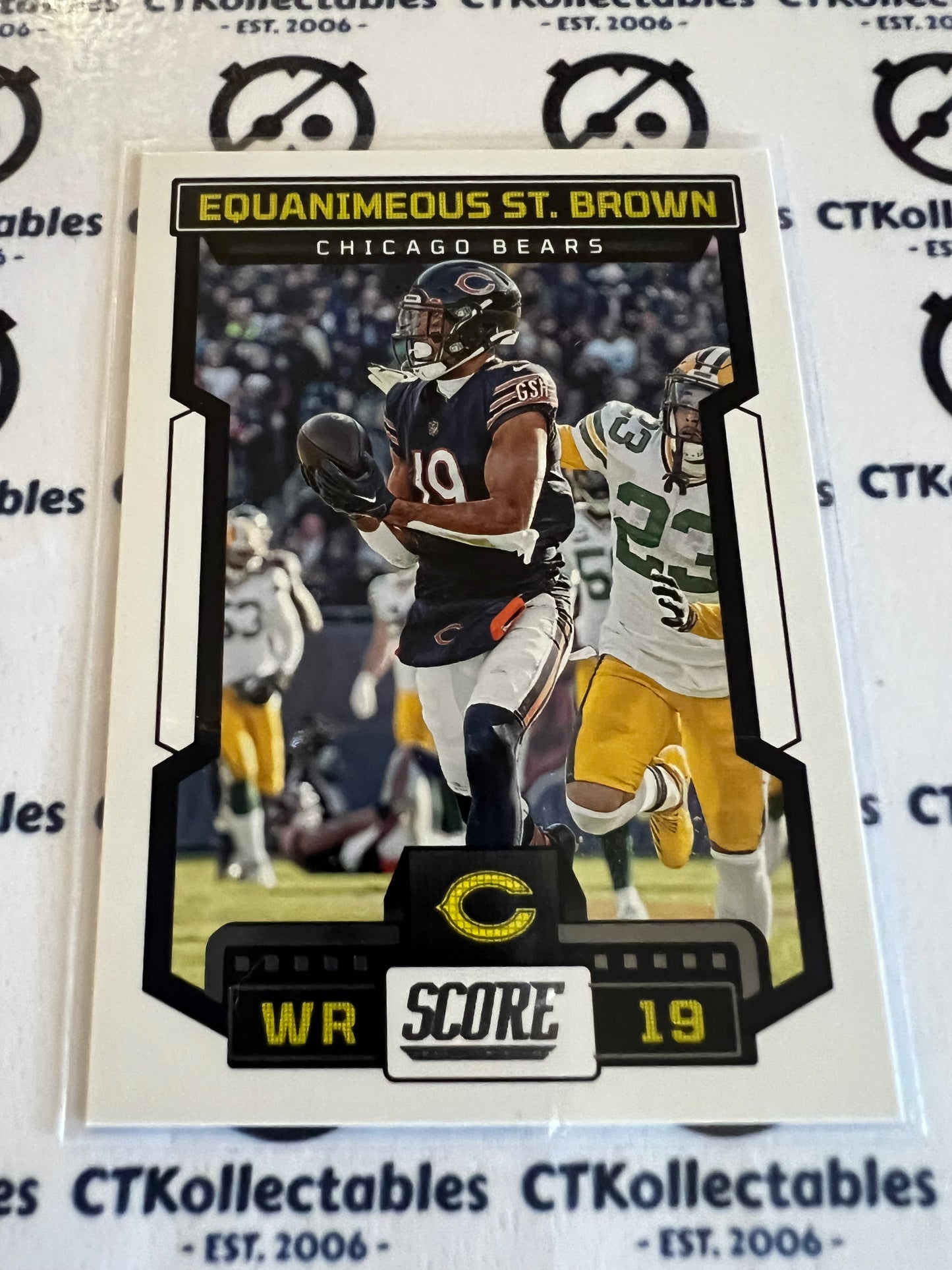 2023 NFL Panini Score Base #105 Equanimeous ST. Brown Bears