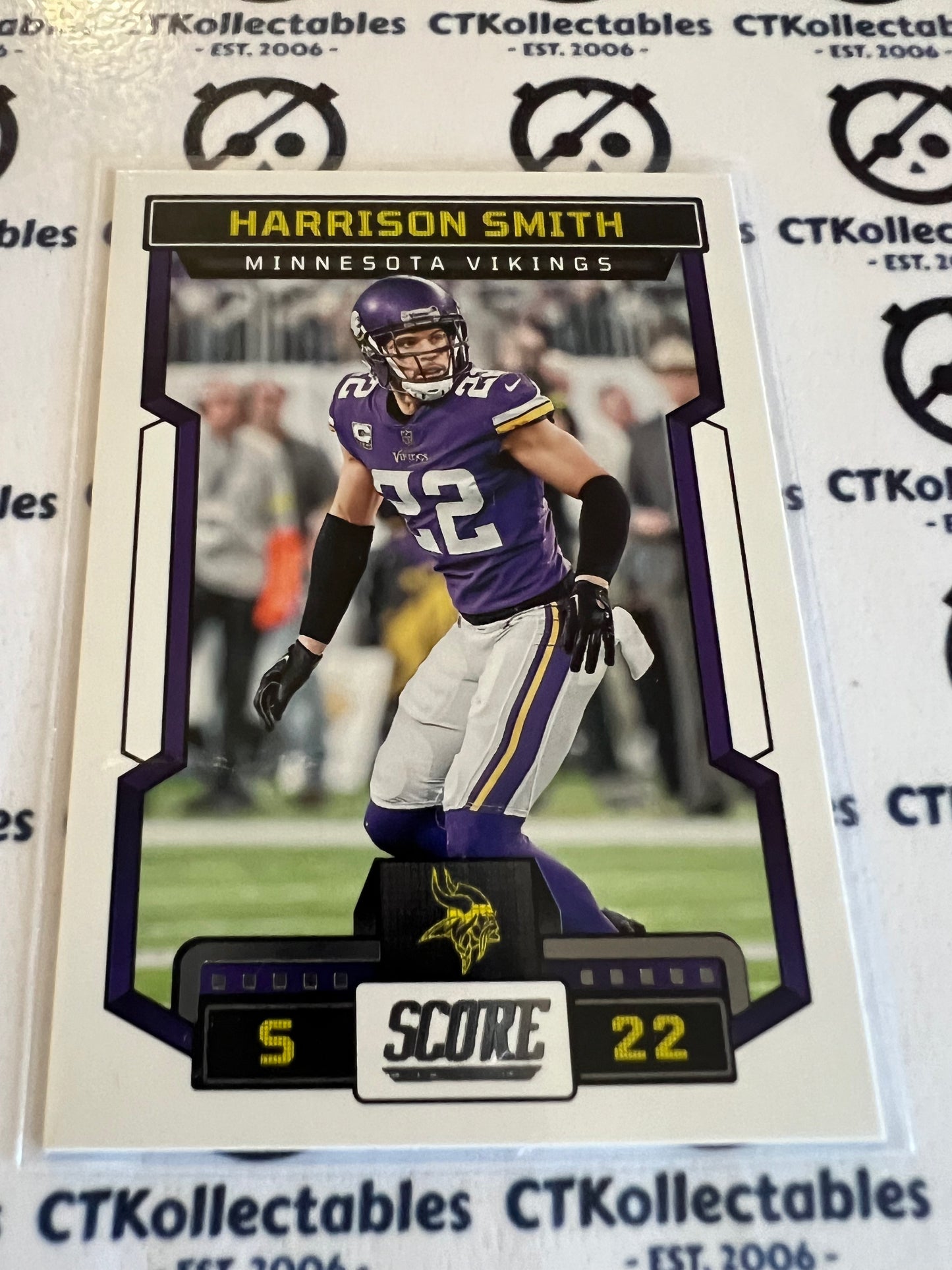 2023 NFL Panini Score Base #116 Harrison Smith Vikings