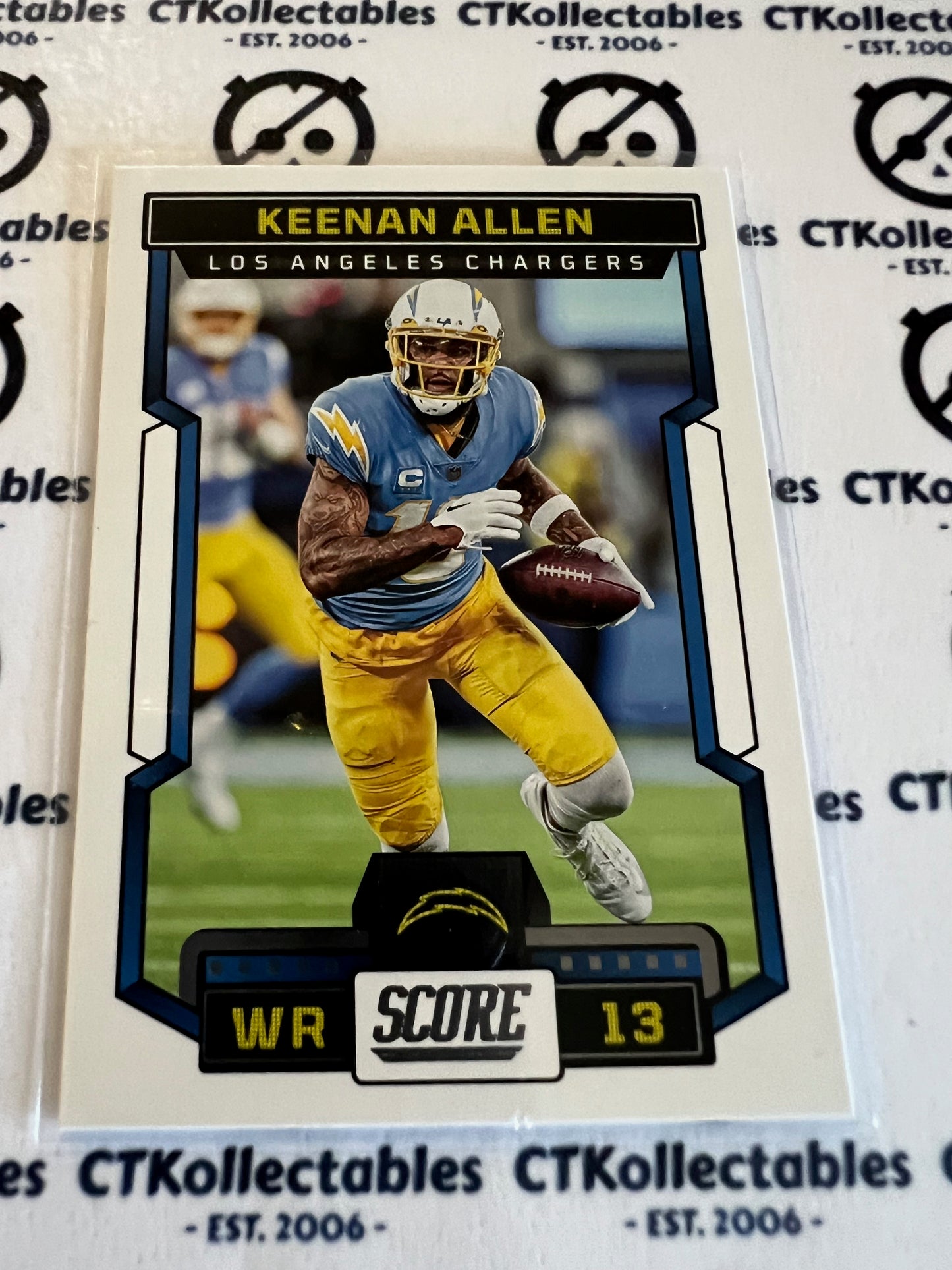 2023 NFL Panini Score Base #146 Keenan Allen Chargers