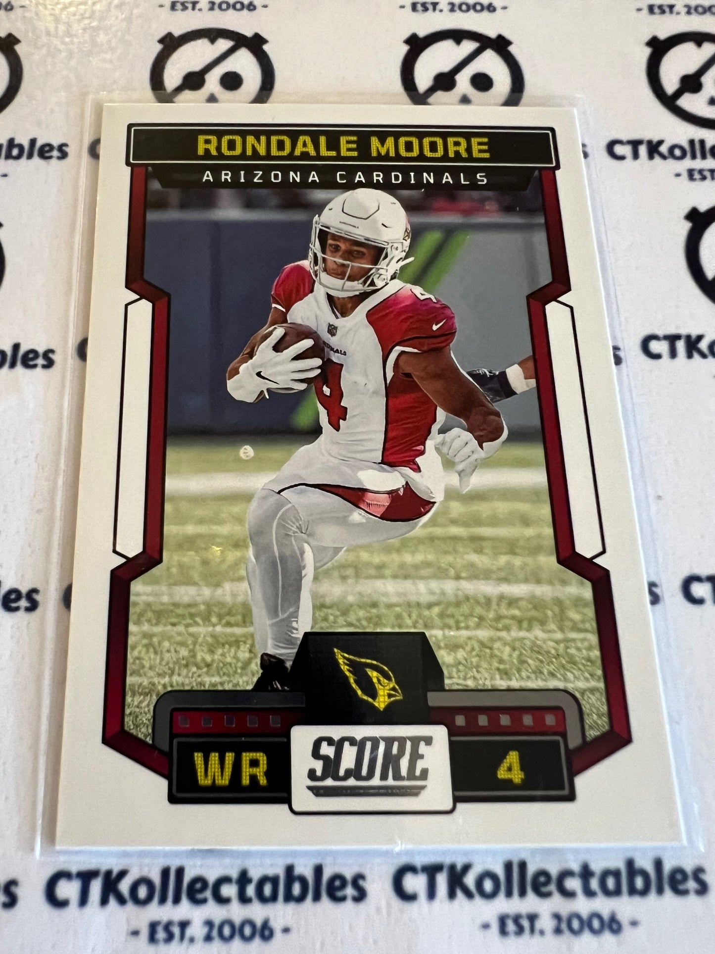 2023 NFL Panini Score Base #156 Rondale Moore Cardinals