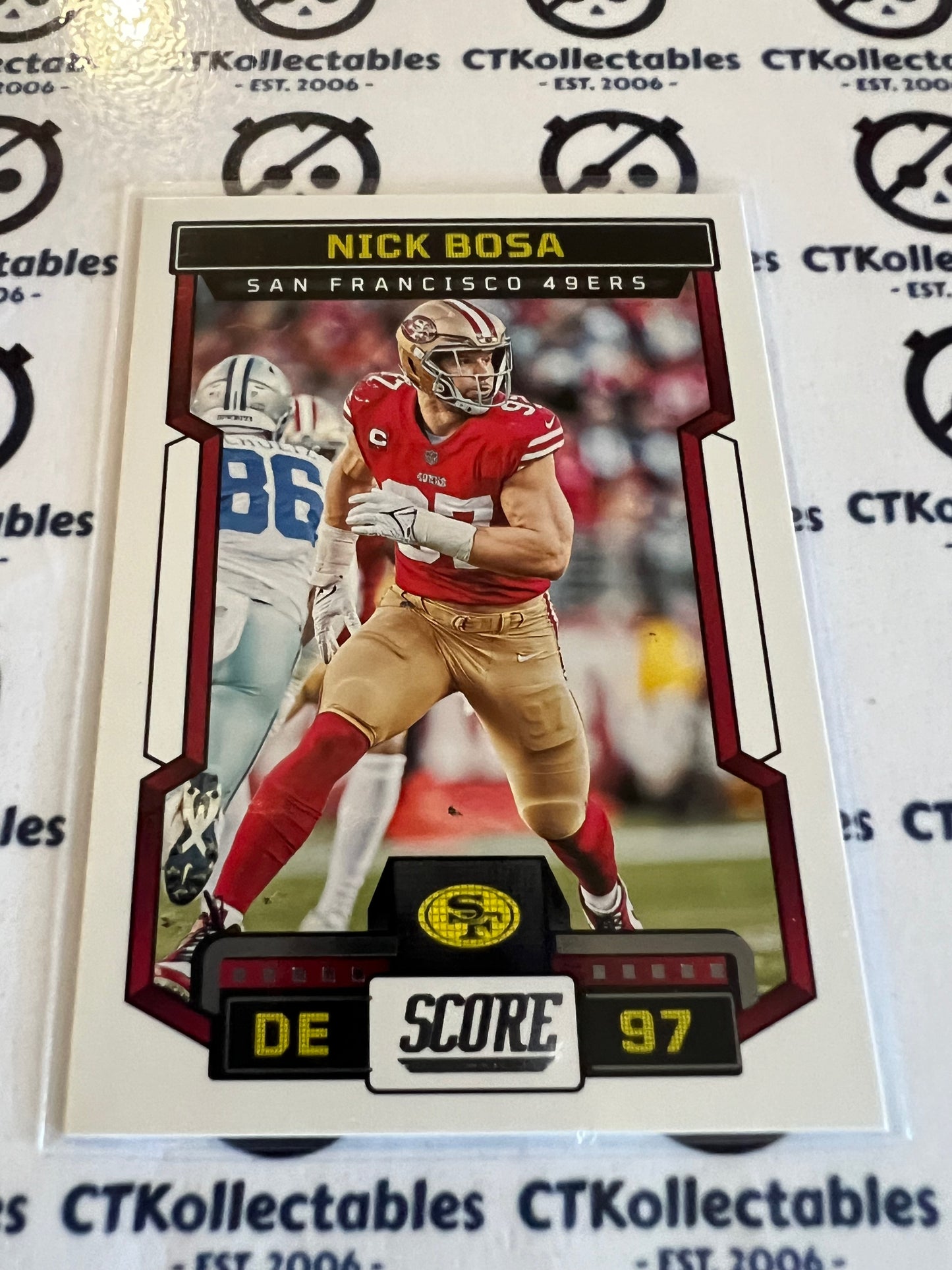 2023 NFL Panini Score Base #176 Nick Bosa 49ERS