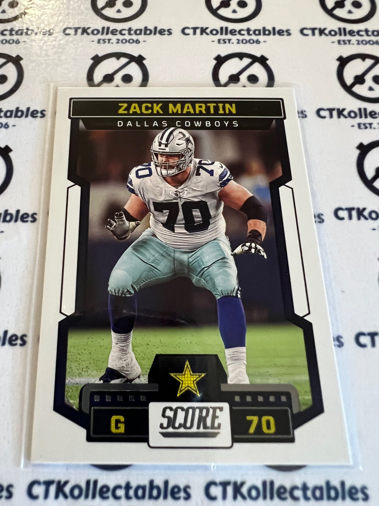 2023 NFL Panini Score Base #232 Zack Martin Cowboys