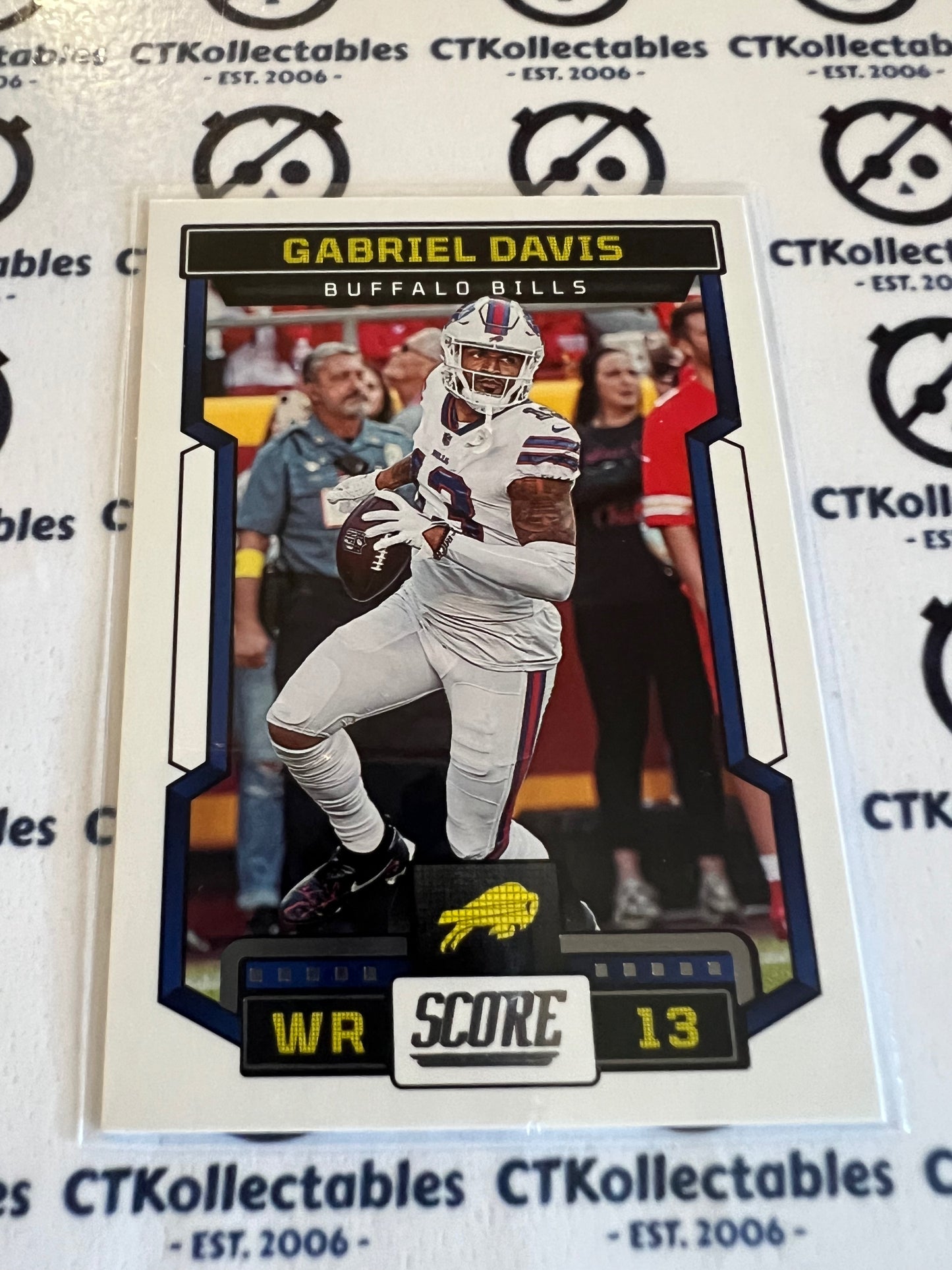 2023 NFL Panini Score Base #263 Gabriel Davis Buffalo Bills