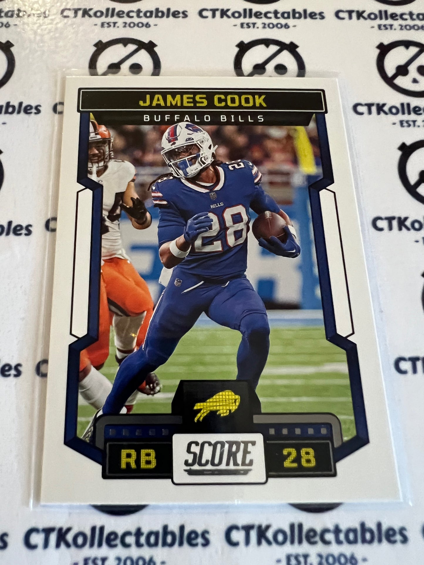 2023 NFL Panini Score Base #264 James Cook Buffalo Bills