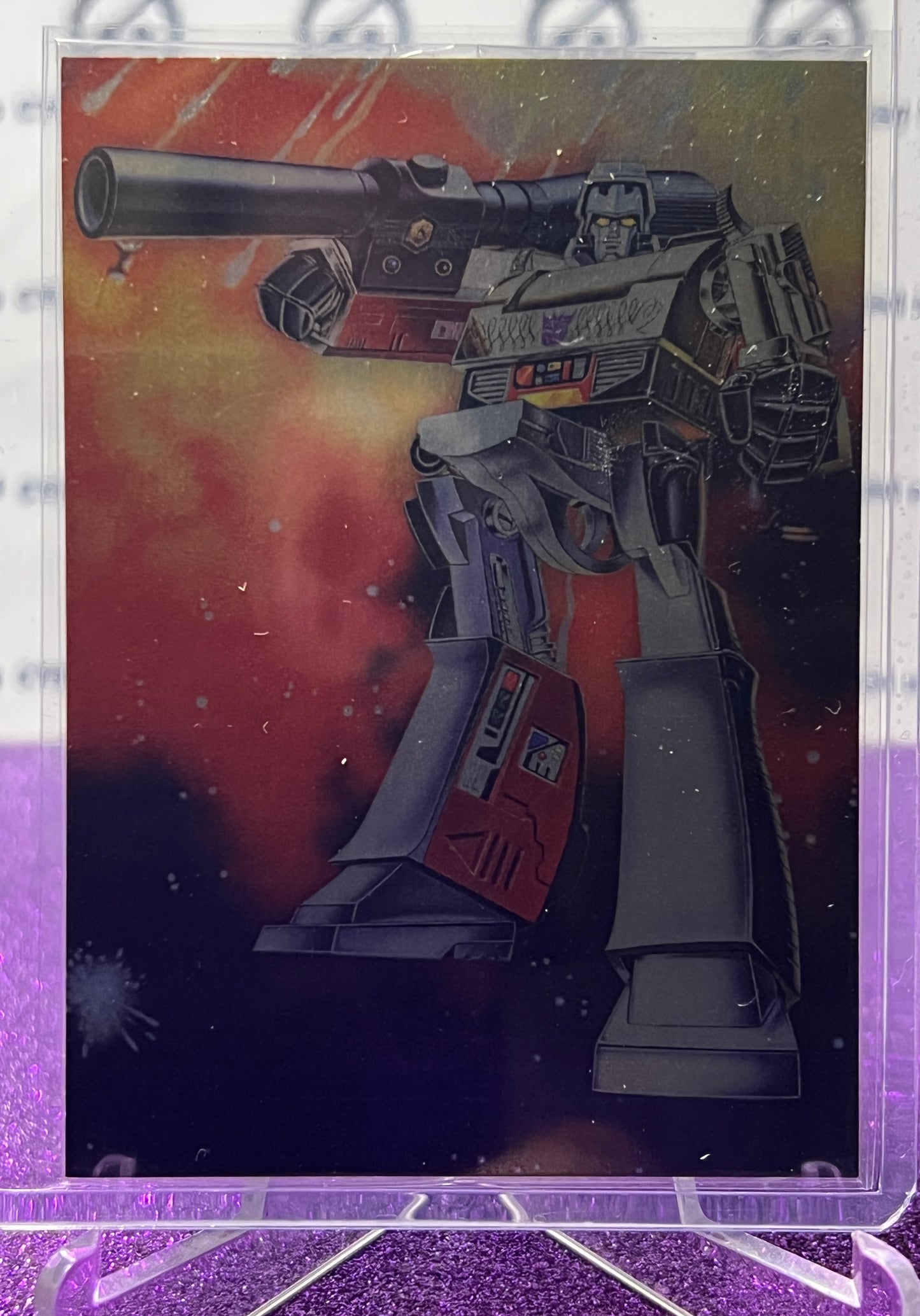 2024 TRANSFORMERS 40th ANNIVERSARY MEGATRON # 3 LIMITED EDITION FOIL 3/5 TRADING CARD