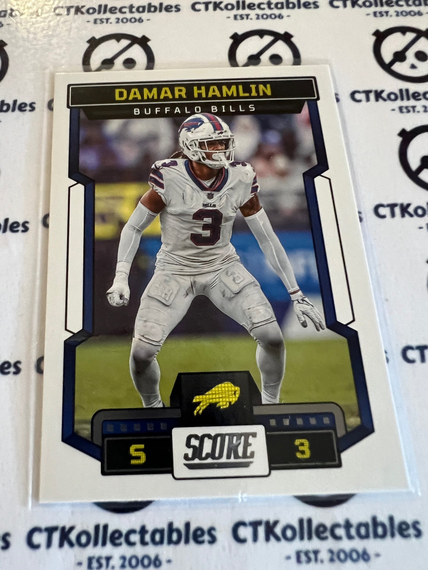 2023 NFL Panini Score Base #266 Damar Hamlin Buffalo Bills