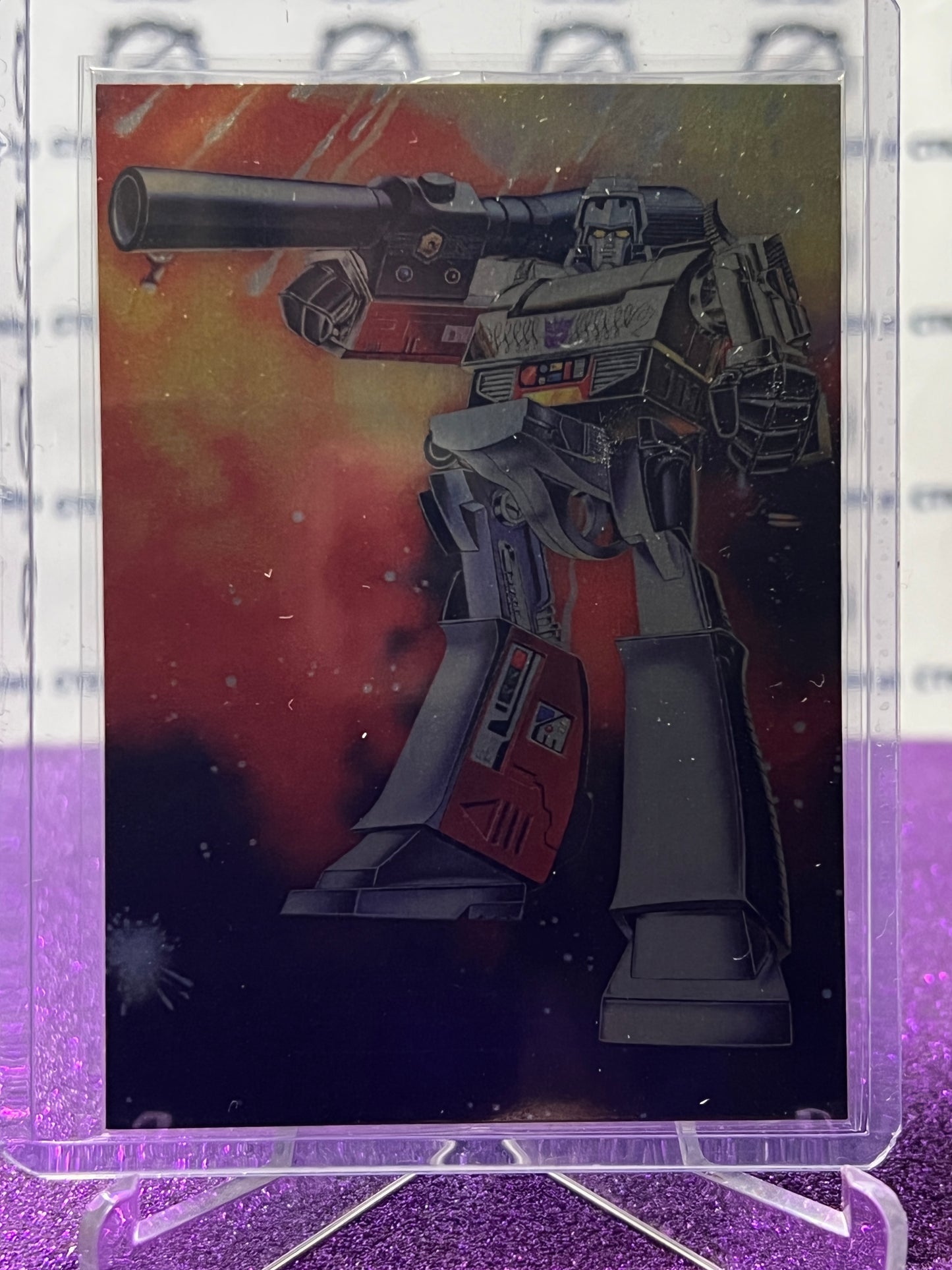 2024 TRANSFORMERS 40th ANNIVERSARY MEGATRON # 3 LIMITED EDITION FOIL 3/5 TRADING CARD