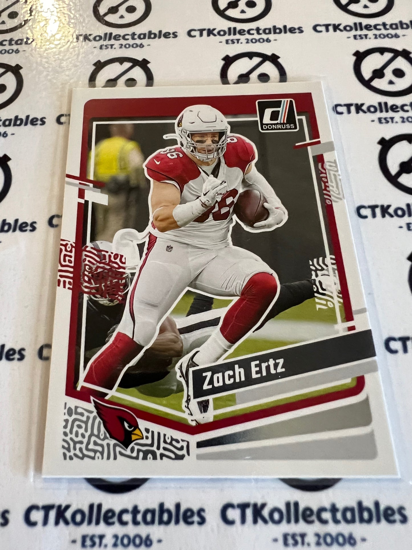 2023 NFL Panini Donruss Base #6 Zach Ertz Cardinals