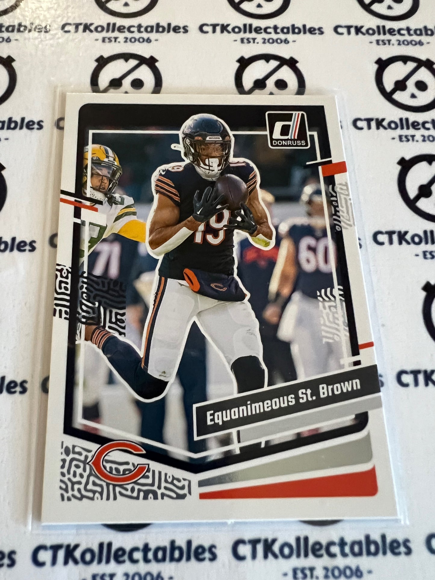 2023 NFL Panini Donruss Base #53 EQUANIMEOUS ST.BROWN Bears