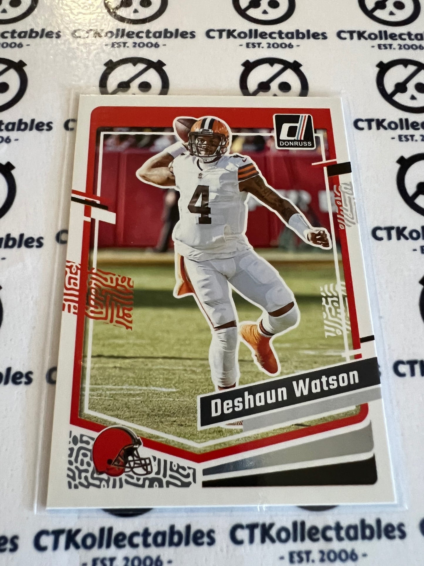 2023 NFL Panini Donruss Base #65 Deshaun Watson Browns