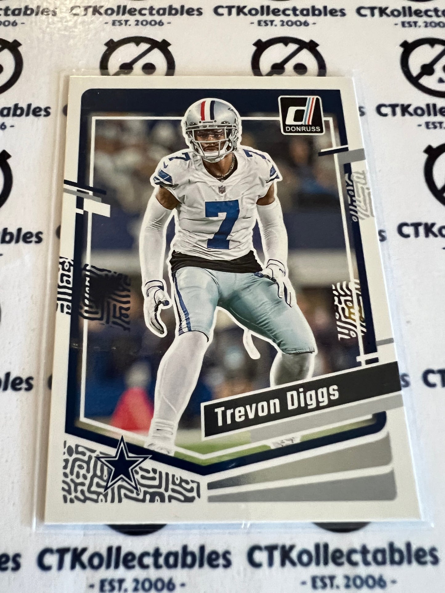 2023 NFL Panini Donruss Base #82 Trevon Diggs Cowboys