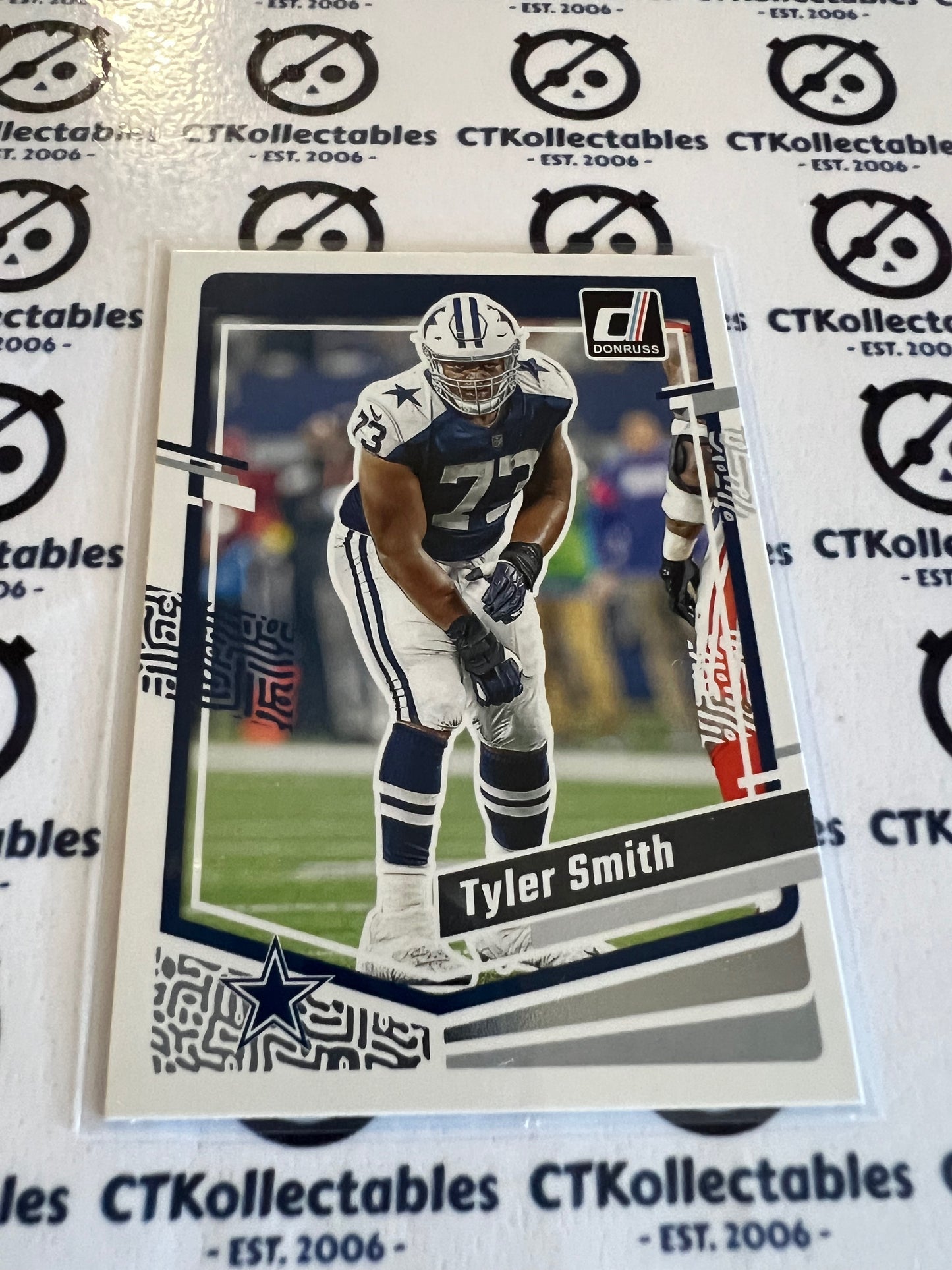 2023 NFL Panini Donruss Base #83 Tyler Smith Cowboys