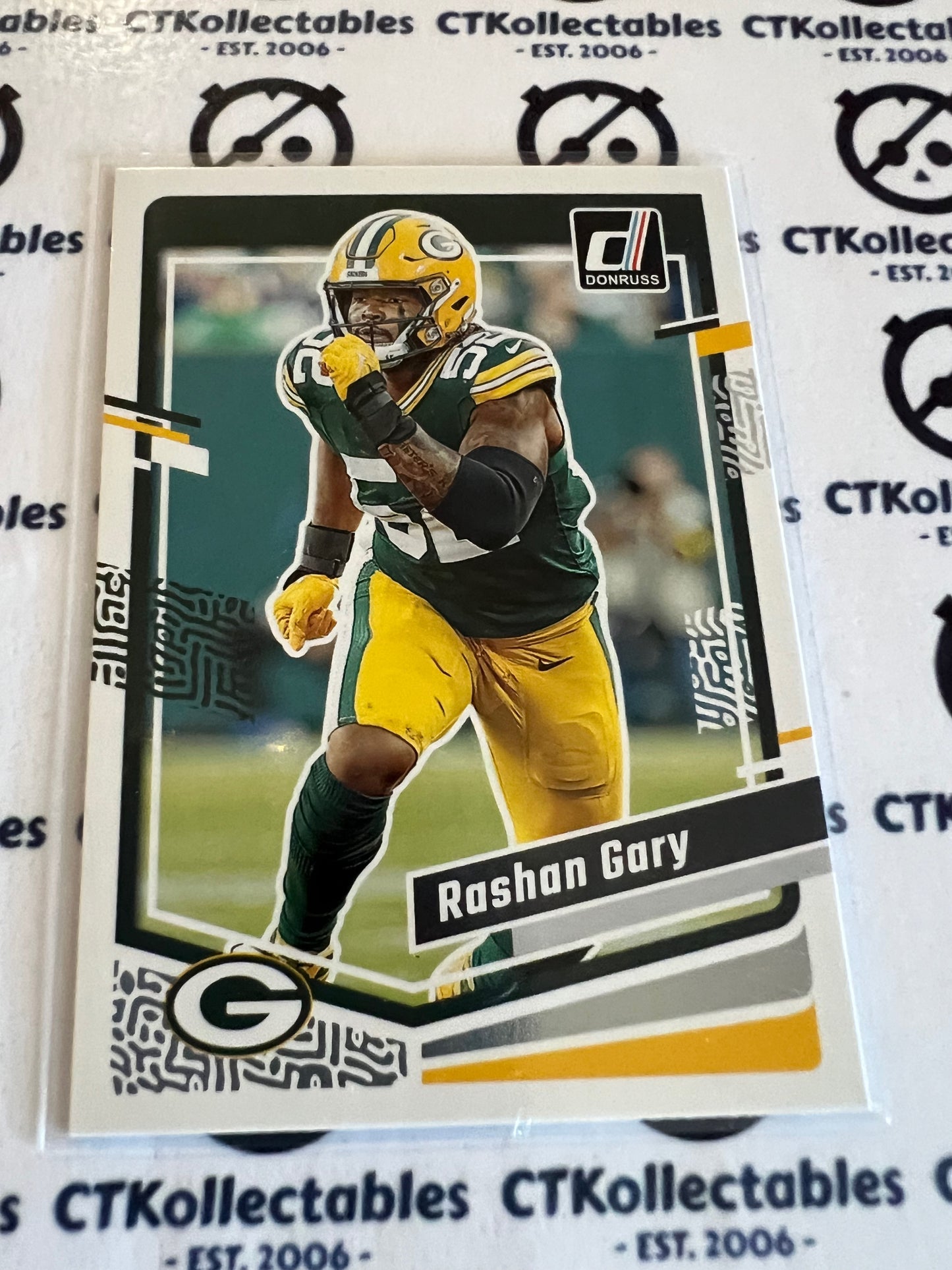 2023 NFL Panini Donruss Base #113 Rashan Gary Packers