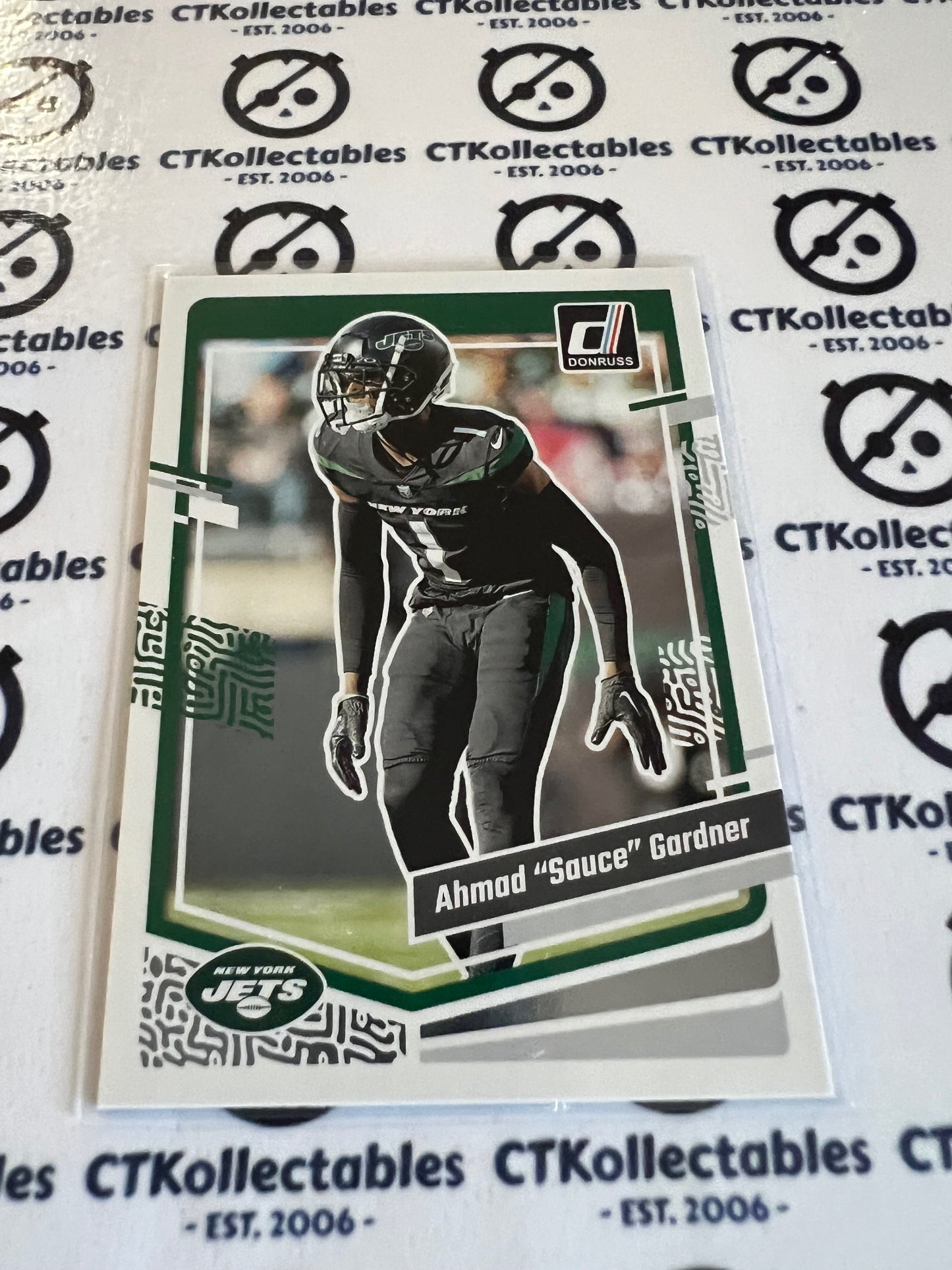 2023 NFL Panini Donruss Base #228 AHMAD "SAUCE" GARDNER JETS